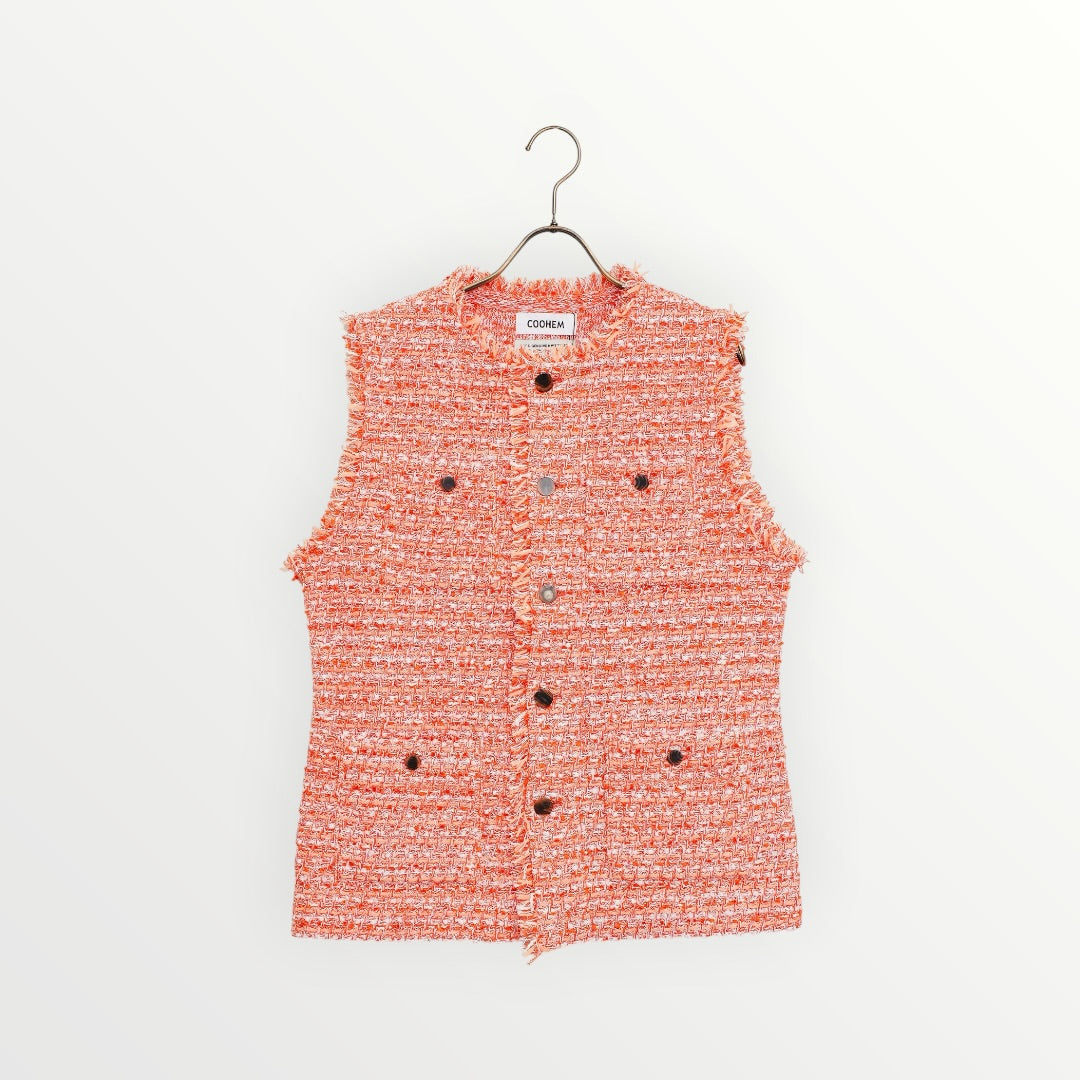 【COOHEM】BASIC TWEED MOKU V/T_260117003326