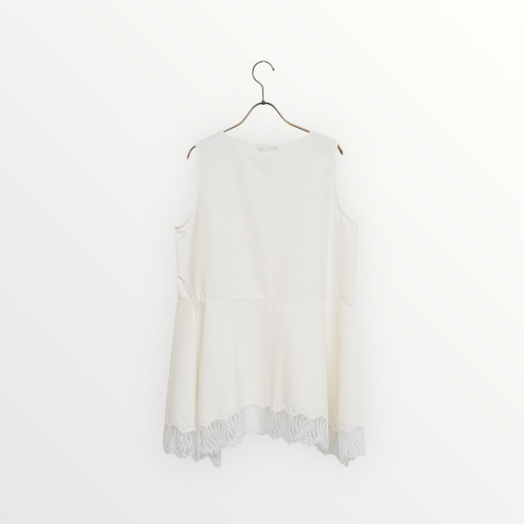 【CHIGNON】ヘムレースサテンタンク_260213004809