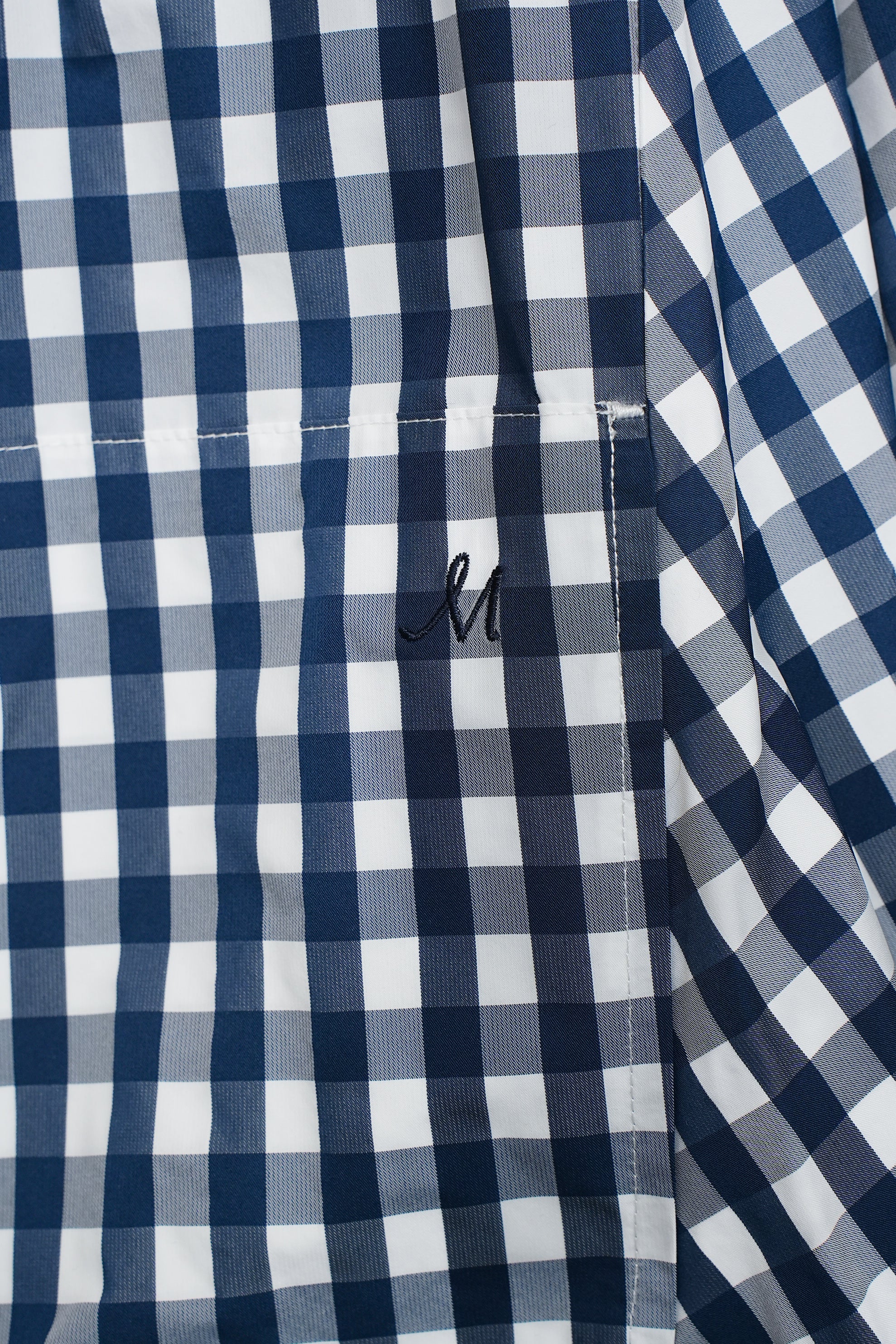 【SOI-MeME】ギンガムチェックプリーツフリルブルゾン