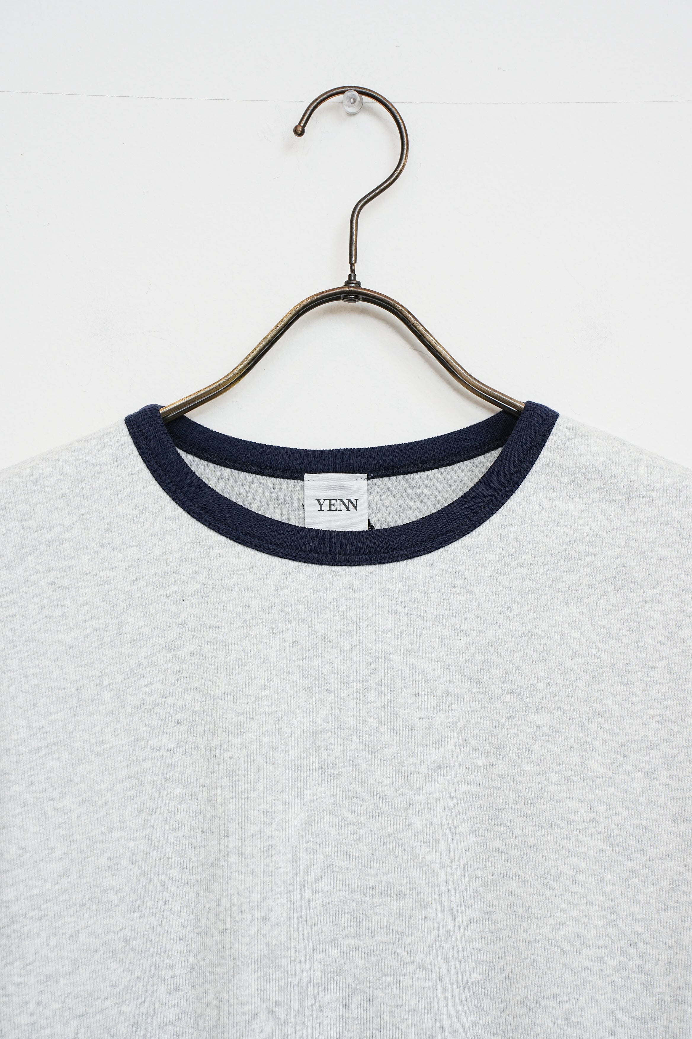 【YENN】SHORT SLEEVE RIB TEE_260210004602