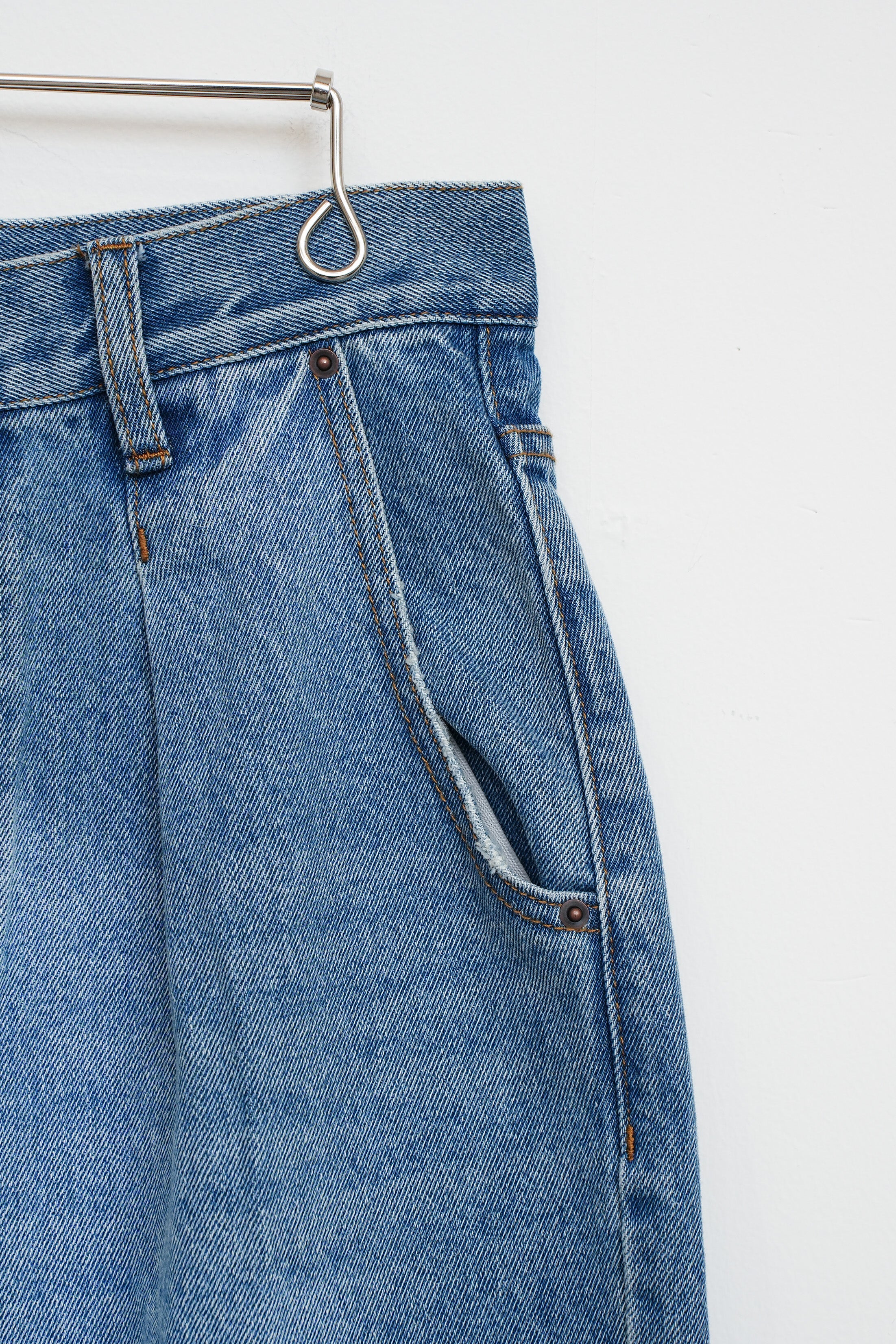 【YENN】LASER CUT WIDE DENIM_260203004023