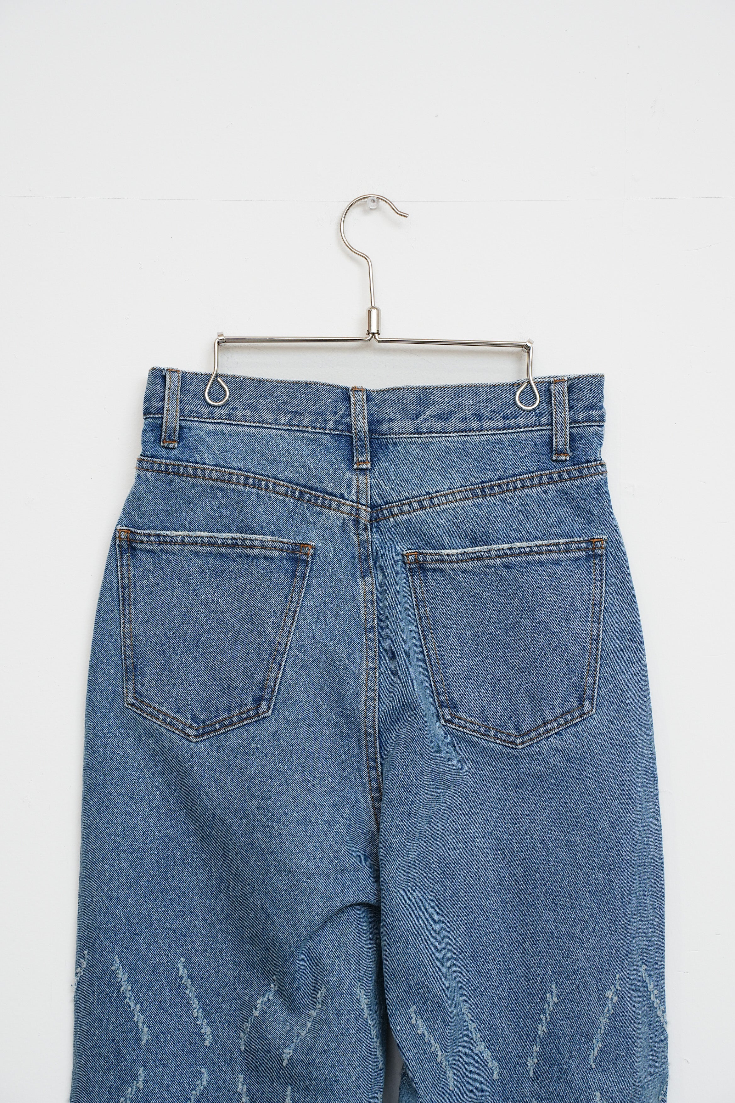 【YENN】LASER CUT WIDE DENIM_260203004023