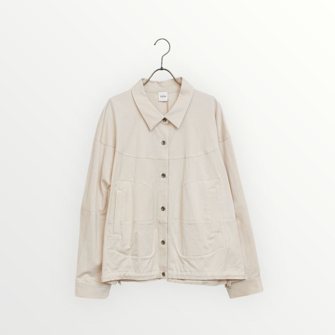 #13モハメド ファティマトゥ 早野夏選手着用【YENN】ROUND VOLUME BLOUSON_260203004037