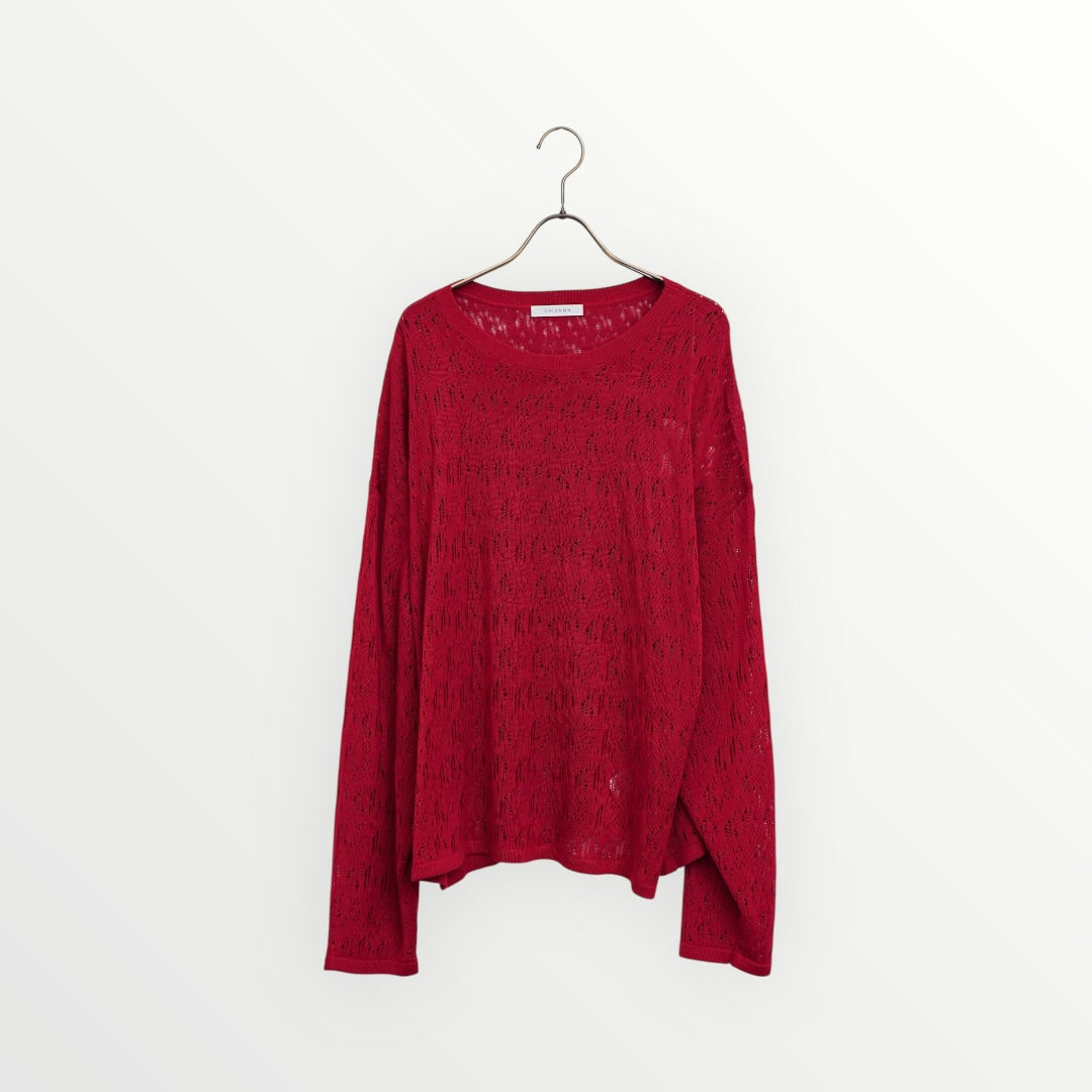 【CHIGNON】クラッシュドットニット_260205004189