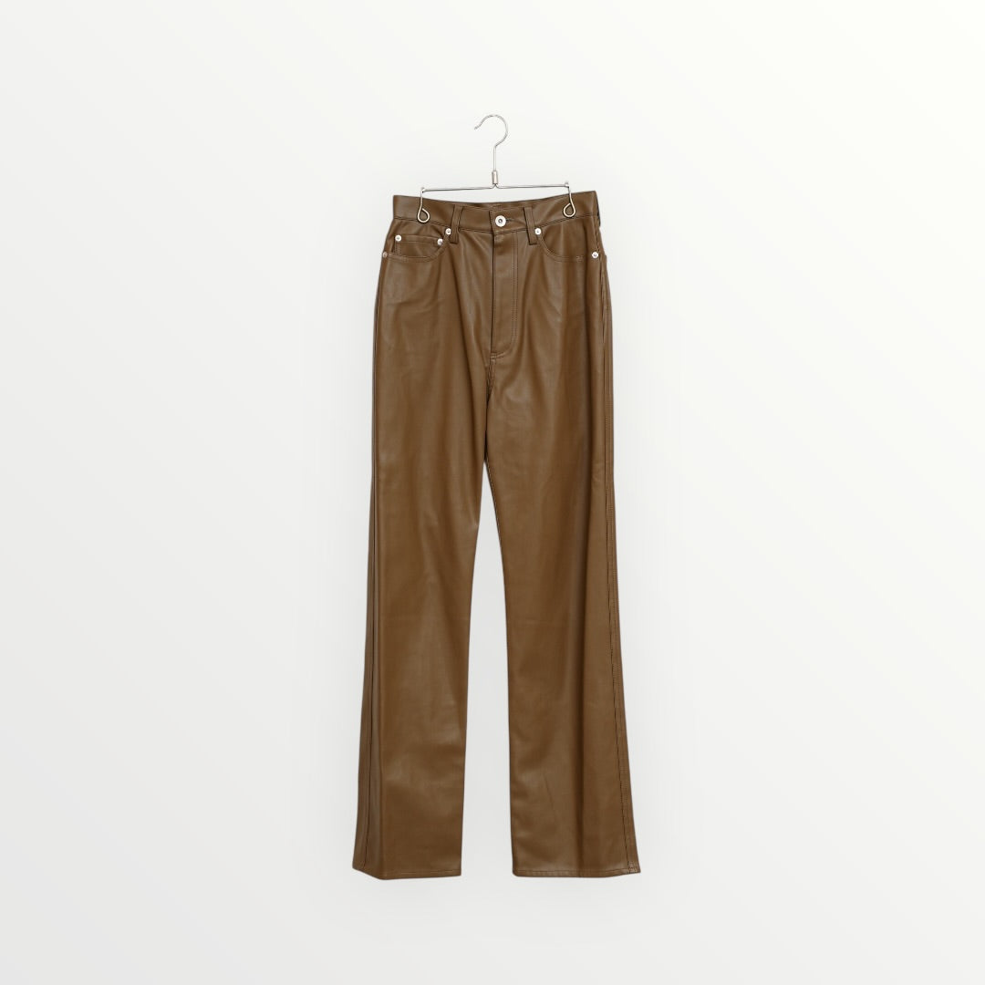 【CINOH】フェイクレザーパンツ_260216005041