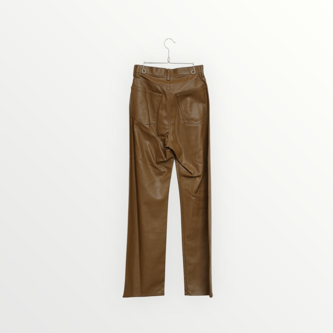 【CINOH】フェイクレザーパンツ_260216005041
