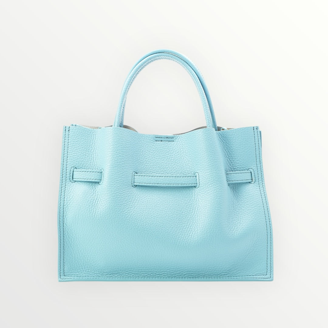 #8ニャン・ンディ・クンバ選手着用【VIOLAd'ORO】TREROイタリアンWフェイスレザートートバッグ Mサイズ_260212004806