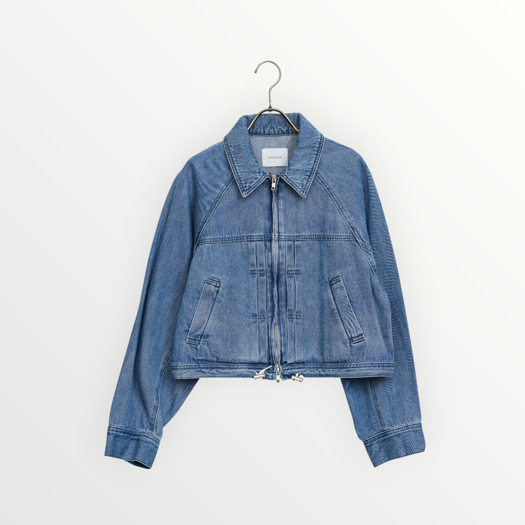 【CLOCHE】デニムジップジャケット_260120003513