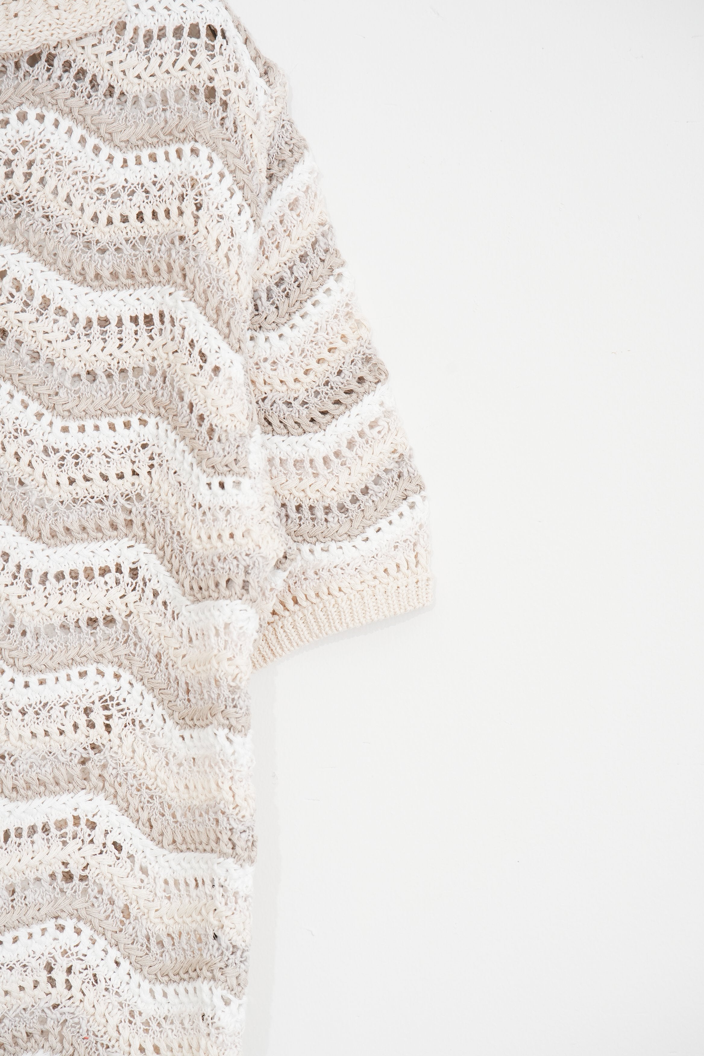 【COOHEM〈women's〉】ZIGZAG SUKASHI KNIT P/O_250326005055