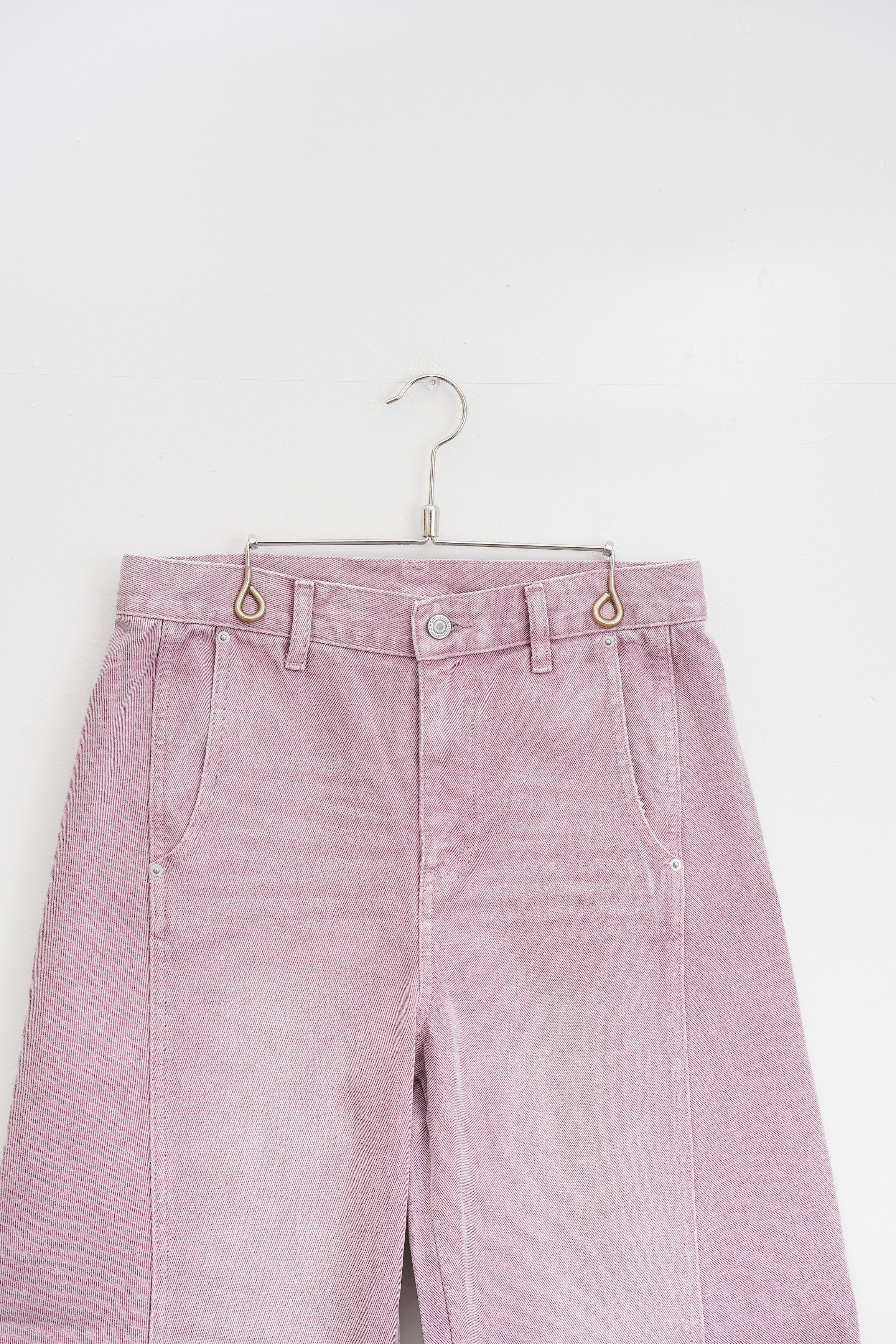 【YENN】KNEE TUCK DENIM PT_250502007955