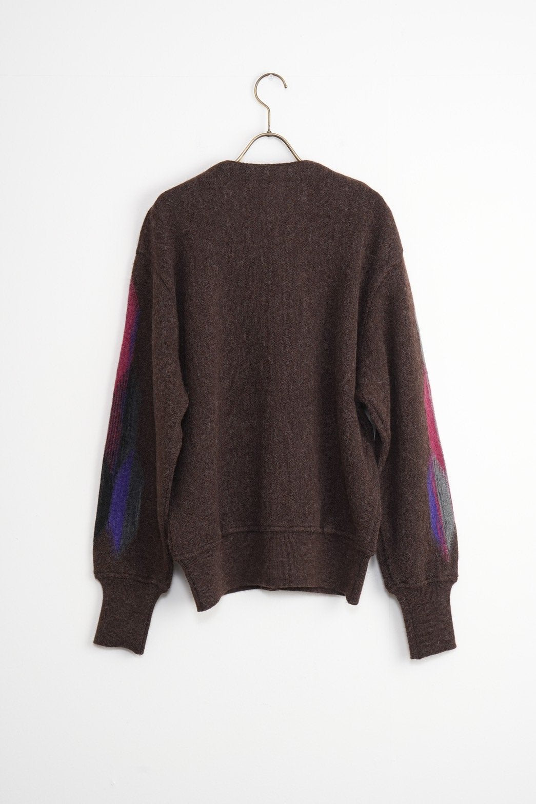 【COOHEM〈men's〉】WOOL ALPACA INTERSIA KNIT C/D_240903002220