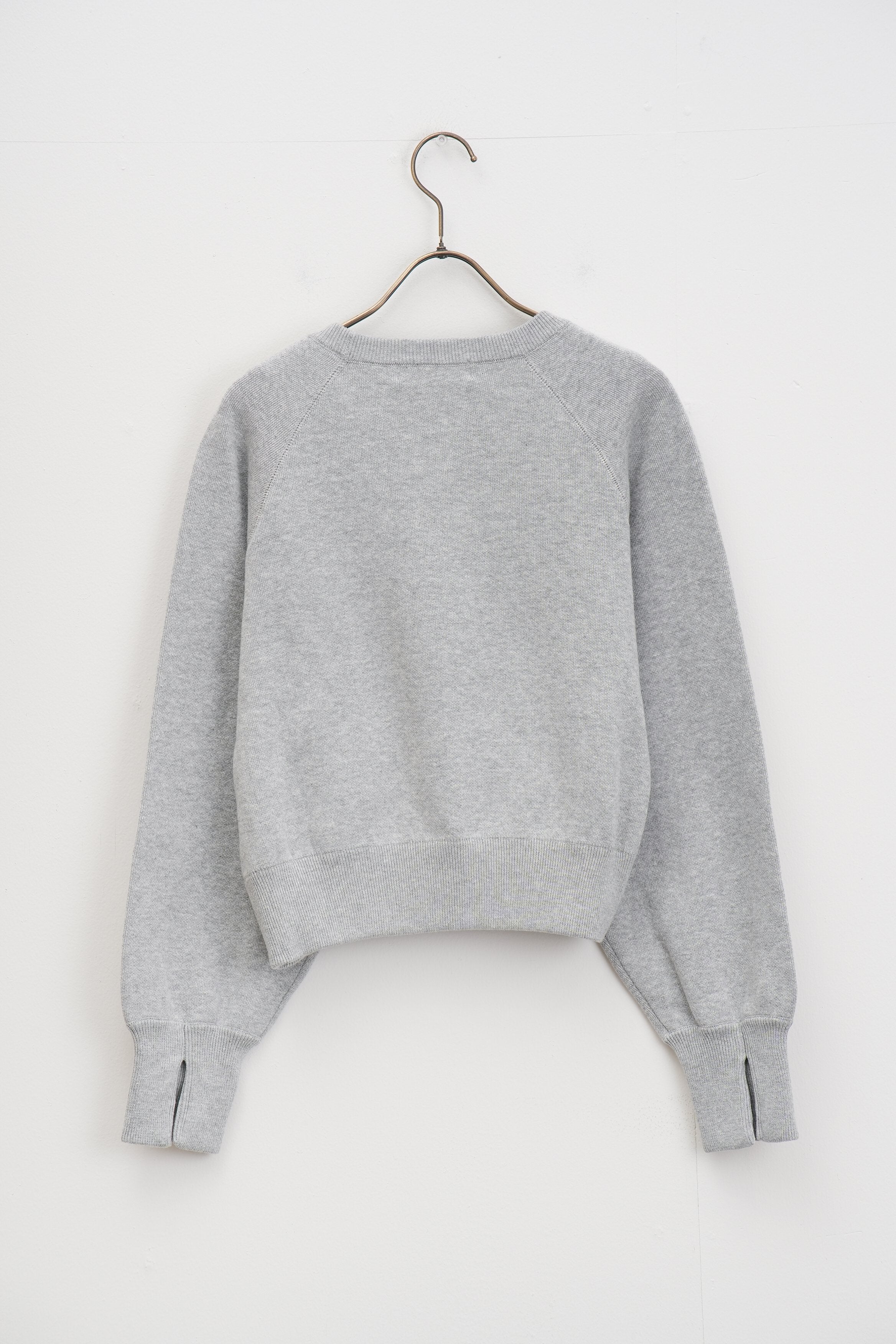 【COCO DEAL】CLUBロゴ刺繍スウェットライクニット_250124001208