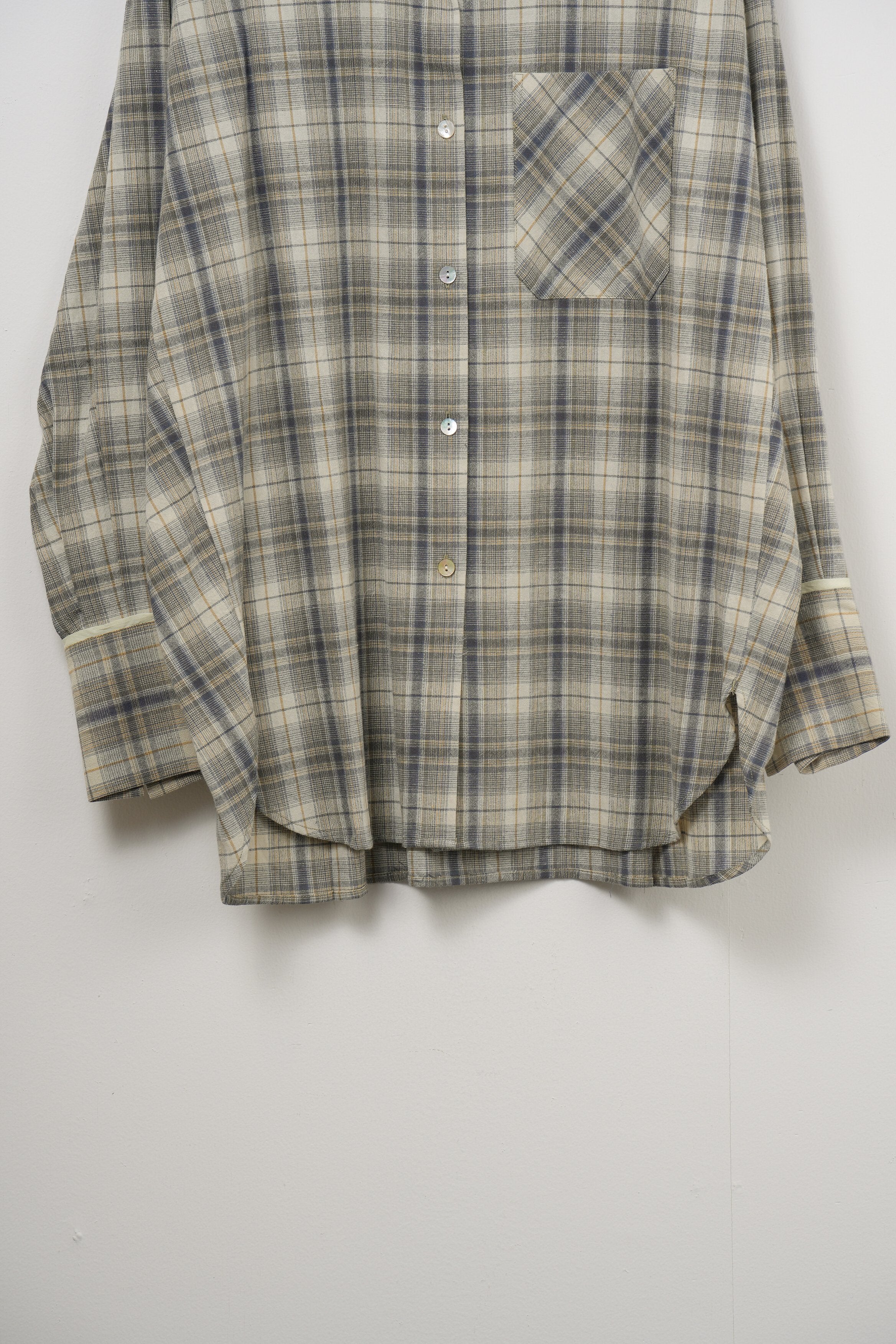 【CHIGNON】チェック2WAYシャツ_250215002387