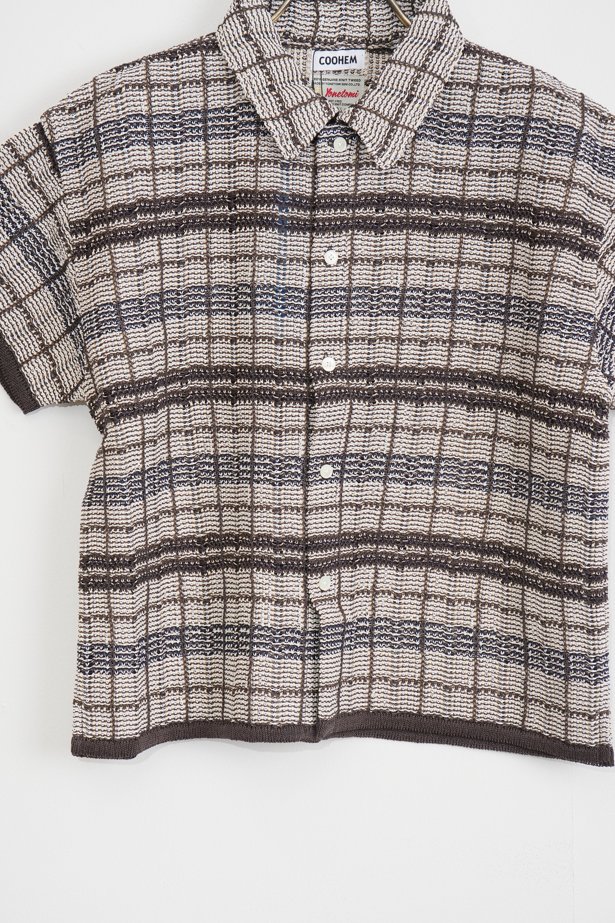 【COOHEM〈women's〉】SUKASHI CHECK TWEED S/T_250326005059