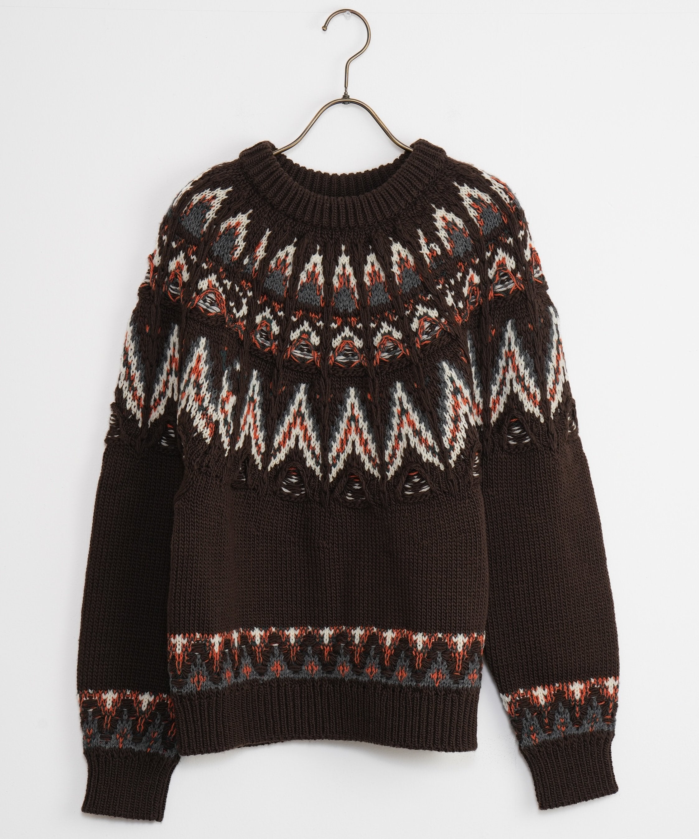 【COOHEM〈women's〉】NORDIC KNIT P/O_241003004352