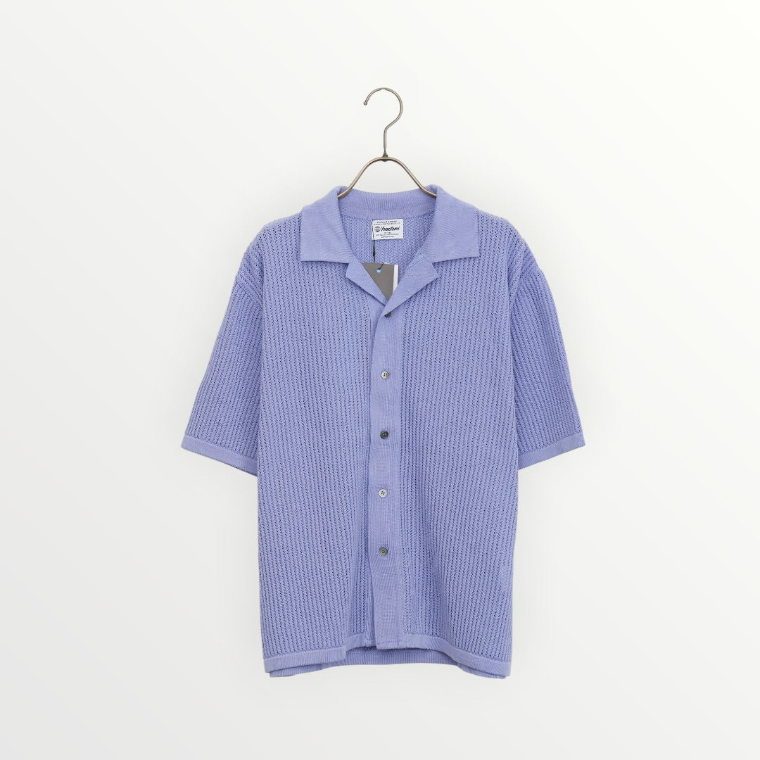 【Yonetomi〈unisex〉】COTTON SUKASHI KNIT S/T_250422006843