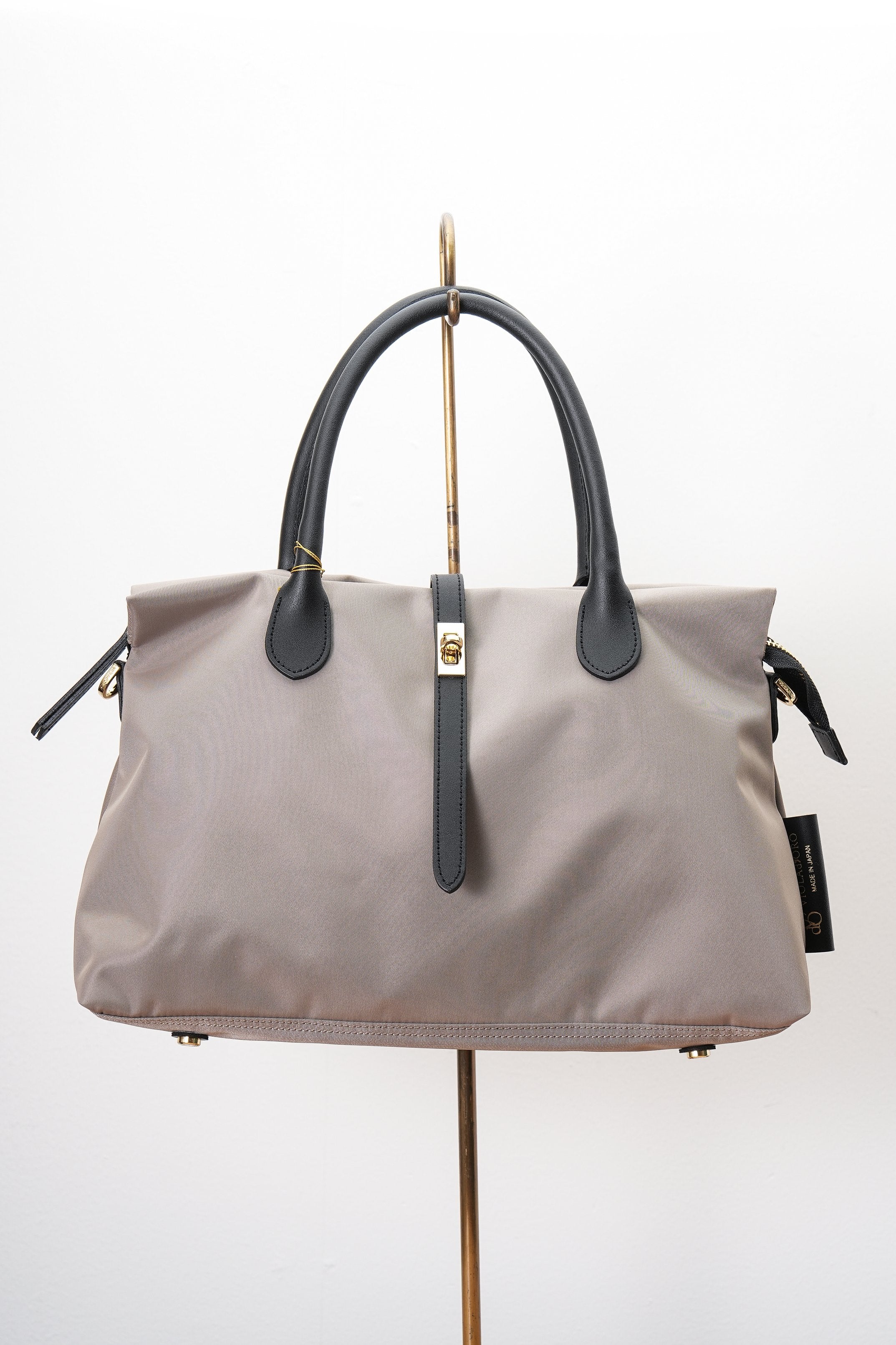 【VIOLAd'ORO】ターンロック付きナイロントートバッグ_250614000193