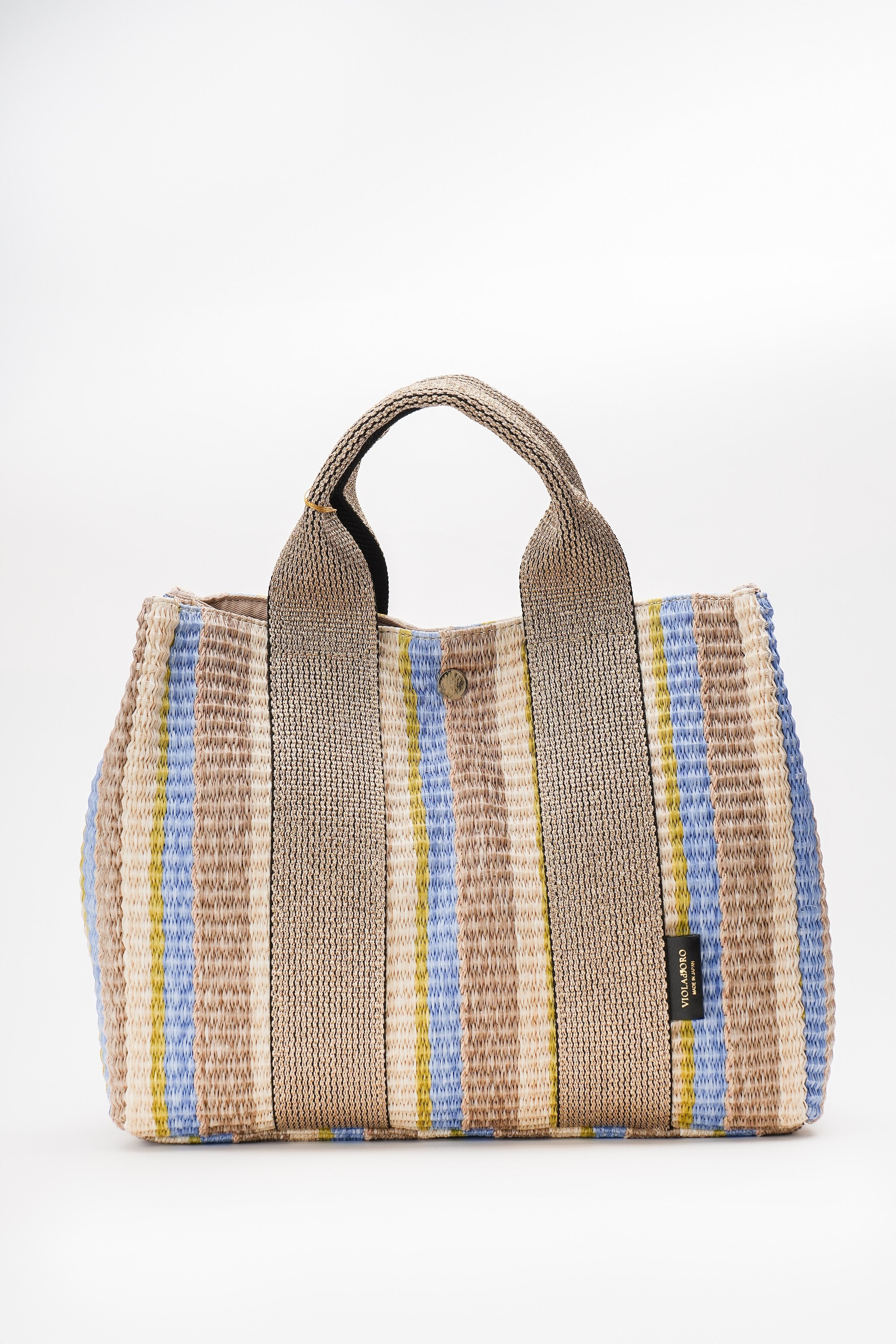 【VIOLAd'ORO】イタリアンラフィアシート2WAYトートバッグ_250502007855
