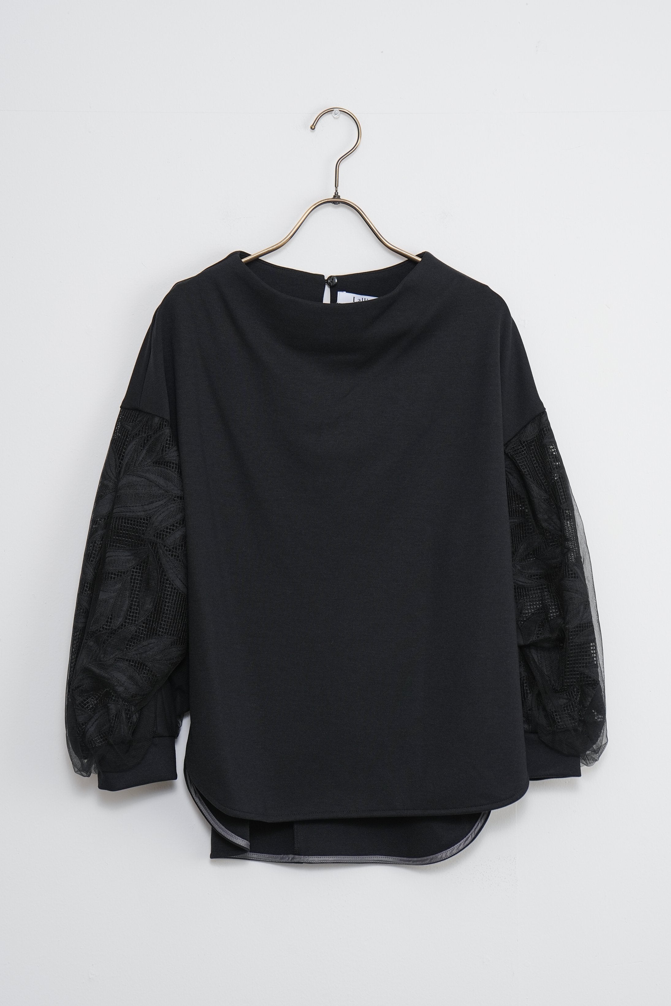 【Lallia Mù】ボタニカルレーススリーブプルオーバー_240725009693