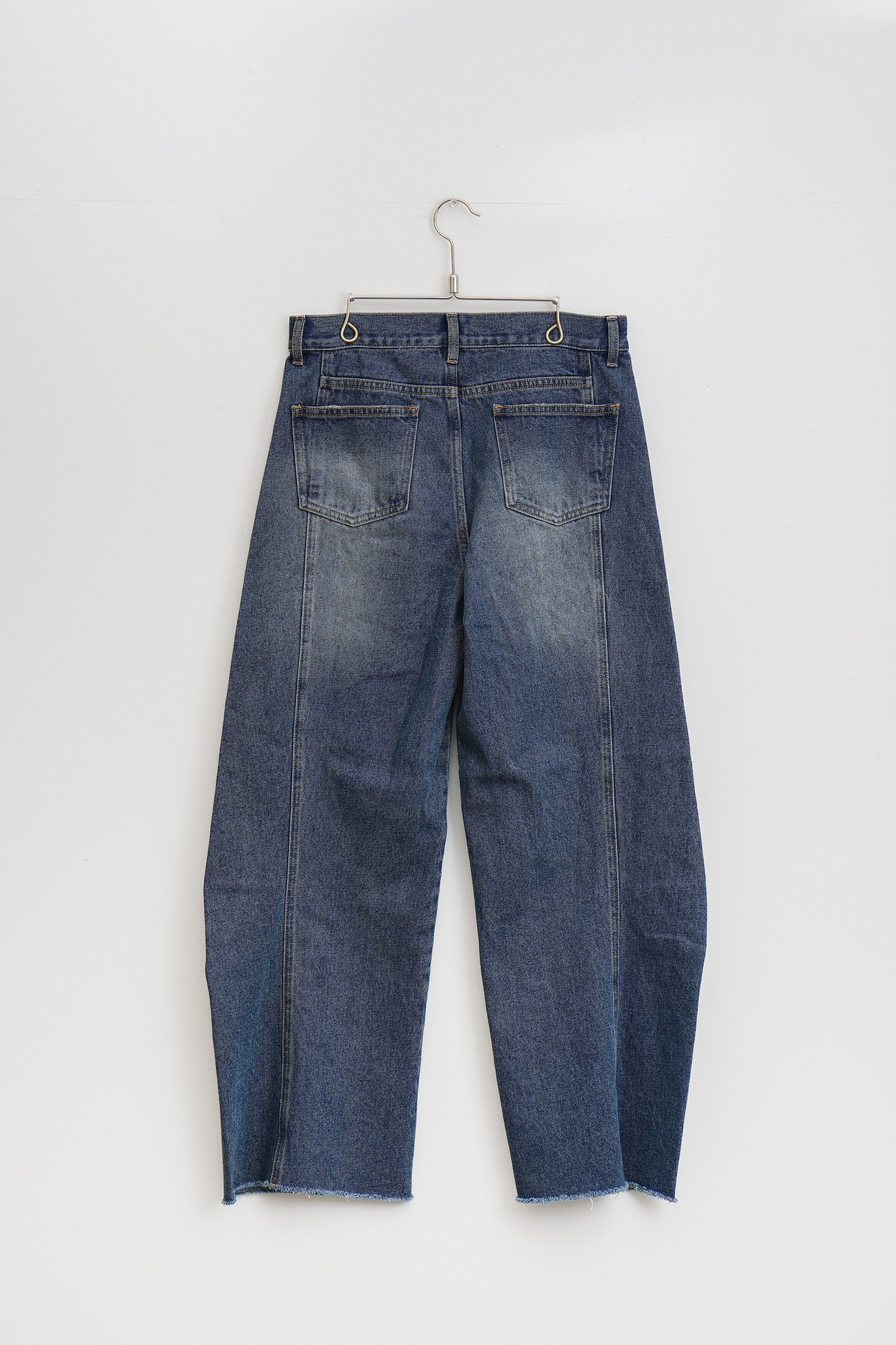 【YENN】KNEE TUCK DENIM PT_250502007955