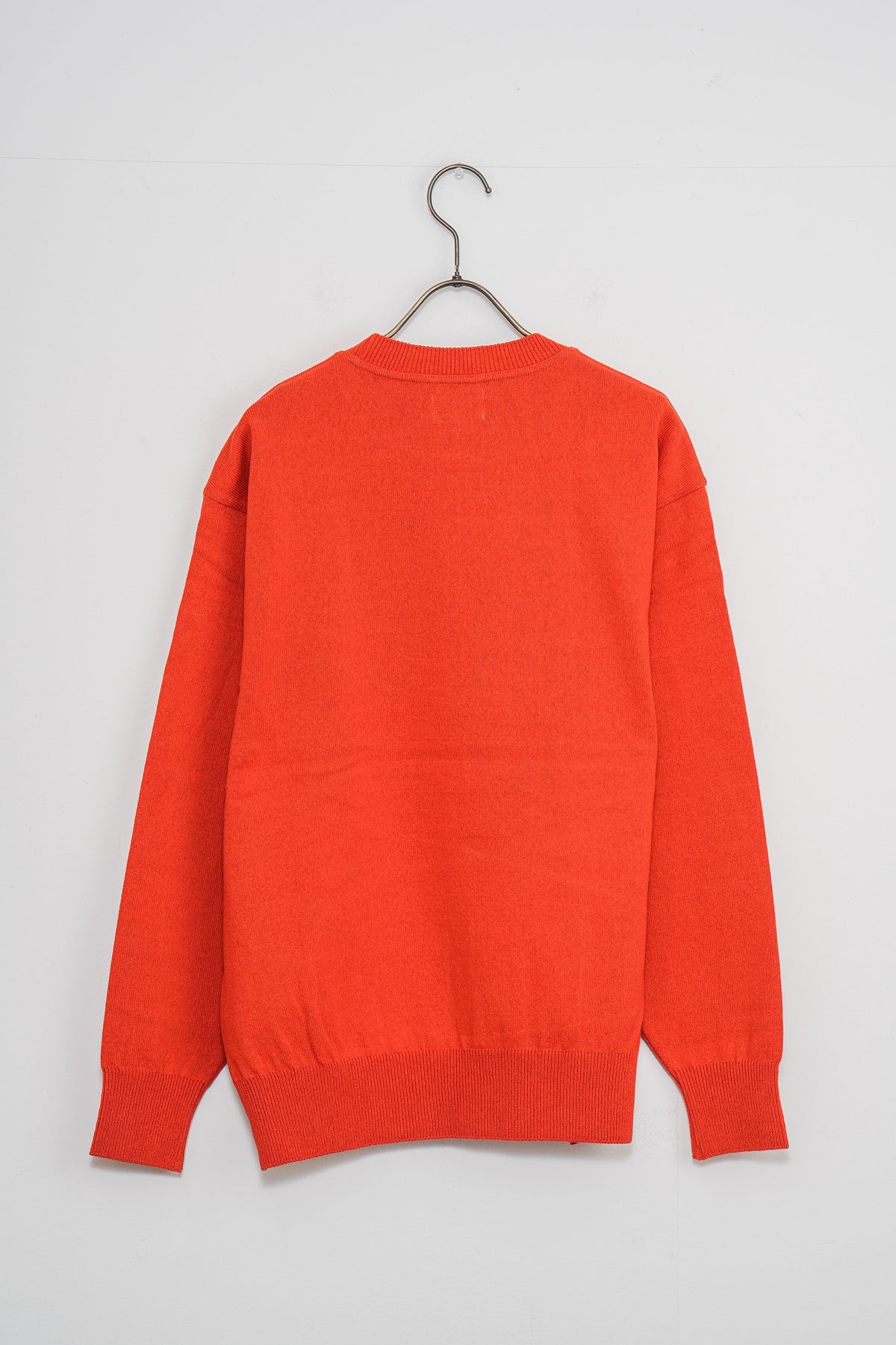 【Yonetomi〈unisex〉】WAVE COTTON KNIT P/O〈SOLID〉_240727009869