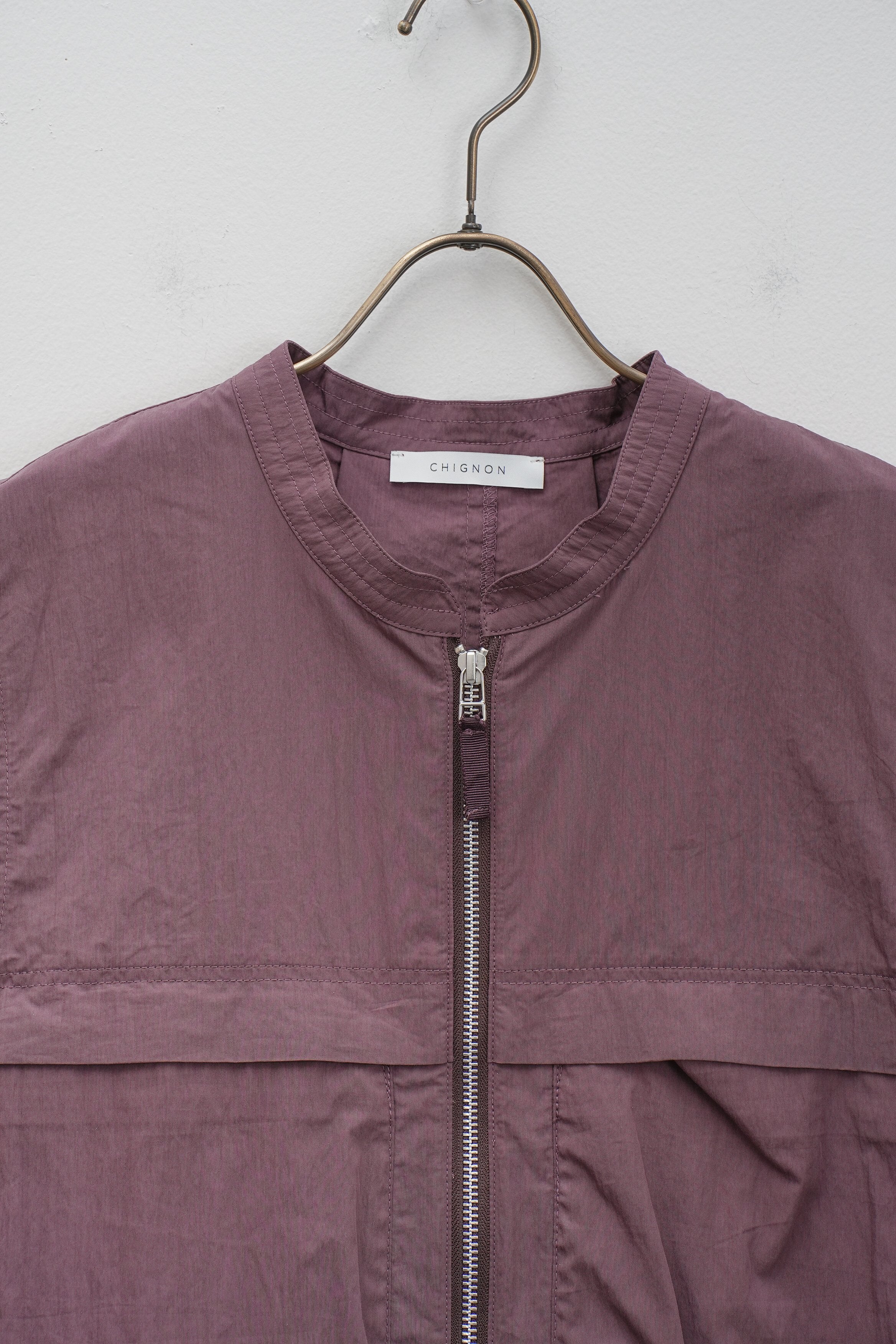 【CHIGNON】ポケットショートベスト_250405005666