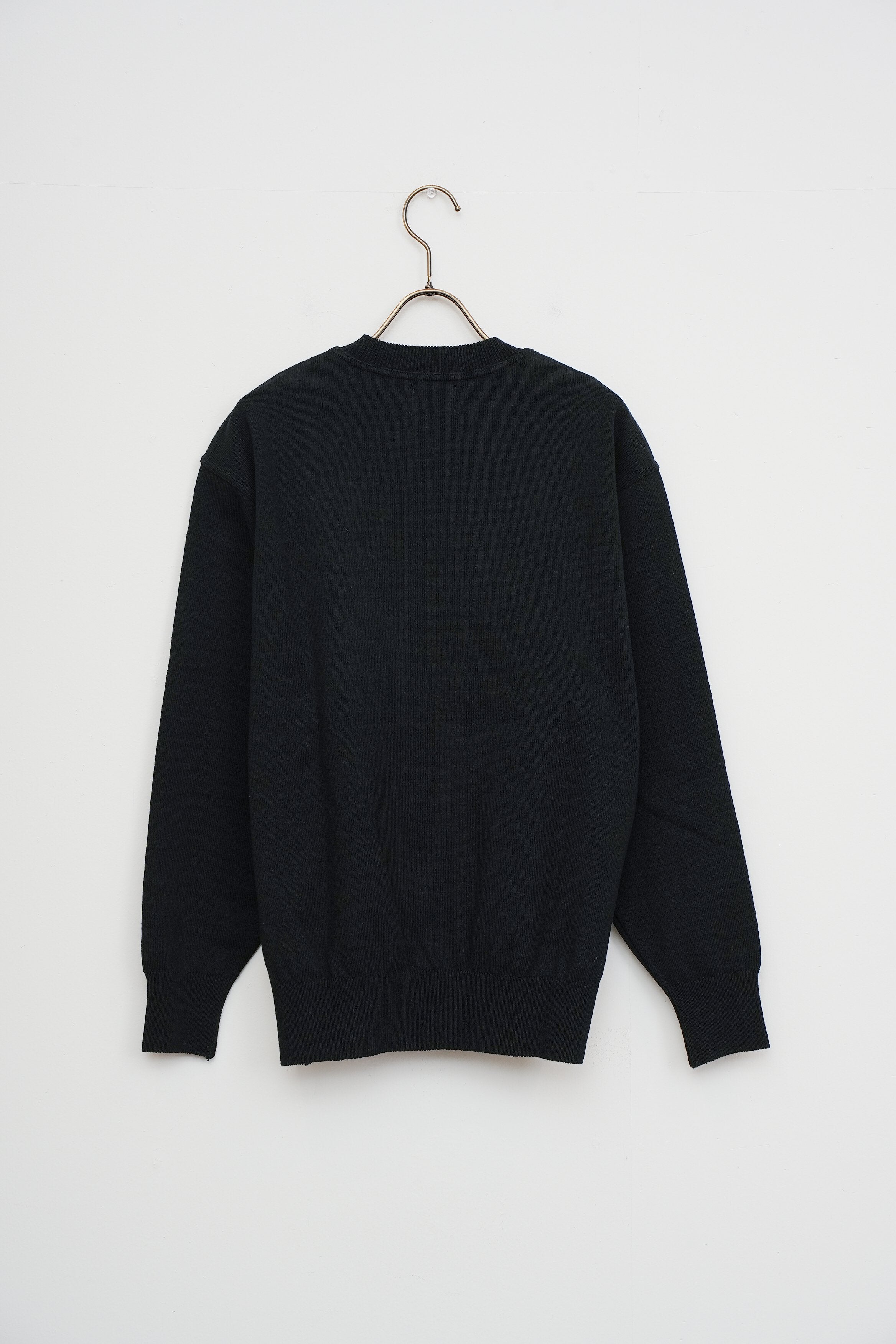【Yonetomi〈unisex〉】WAVE COTTON KNIT PULLOVER_250802003325