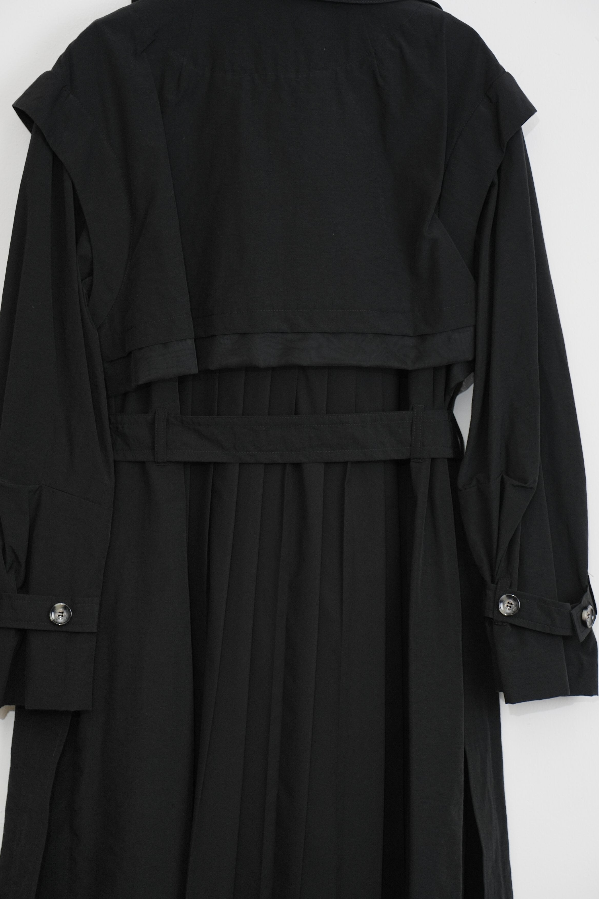 【Lallia Mù】デタッチスリーブミドルトレンチコート_240301008182