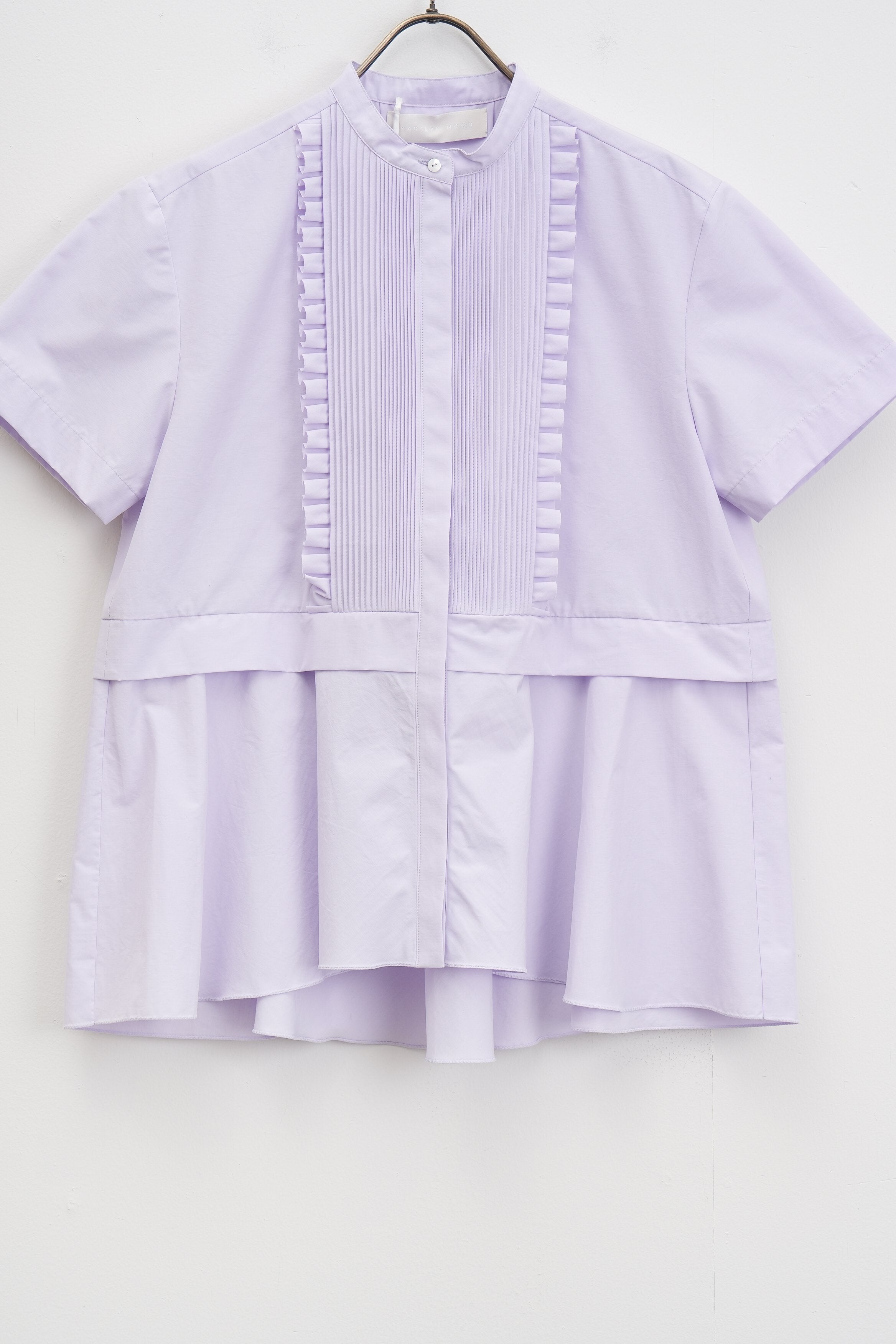 【MARILYN MOON】タックフリルフレアハーフスリーブシャツ_250328005237