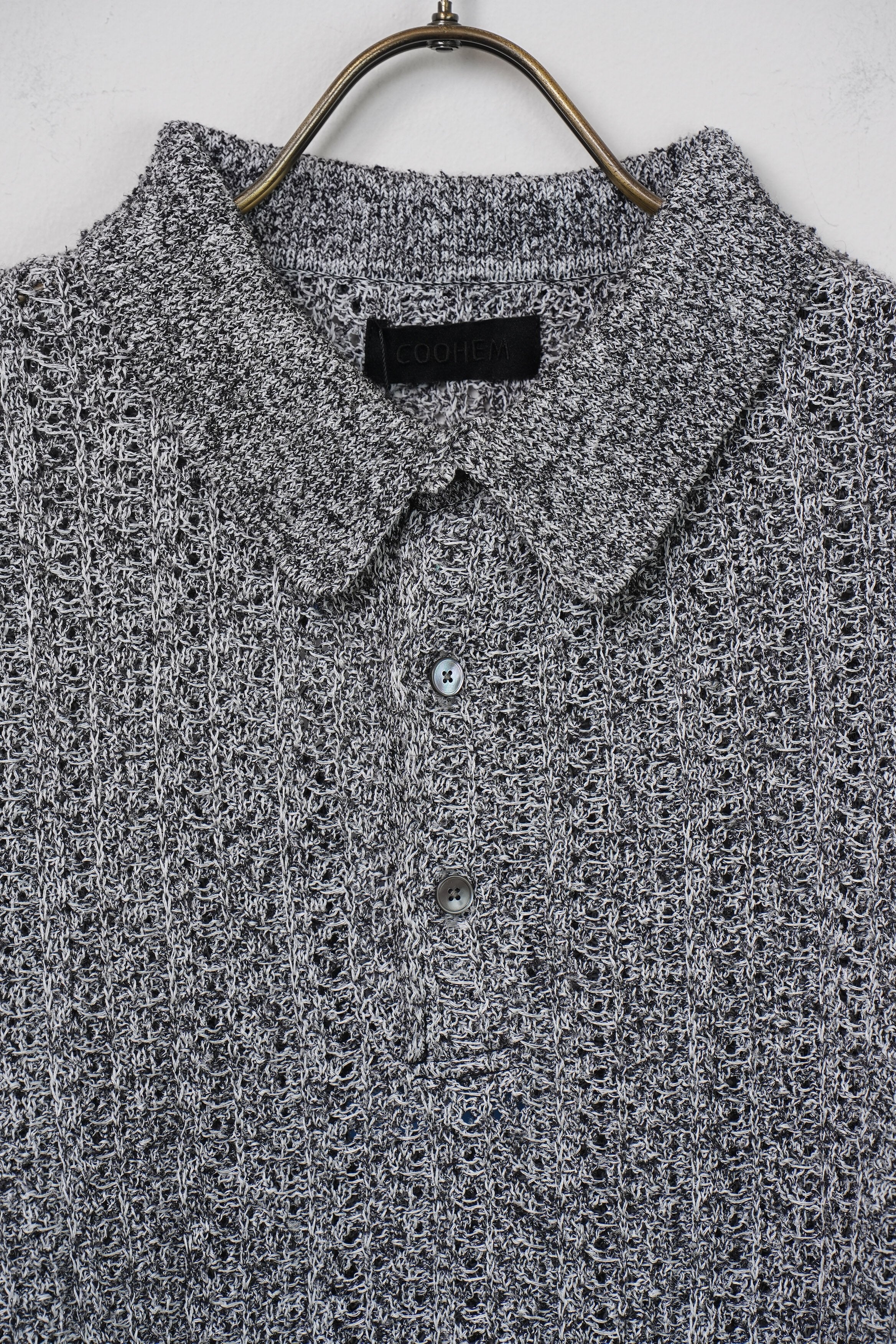 【COOHEM〈men's〉】SHADOW STRIPE KNIT P/L_250228003398