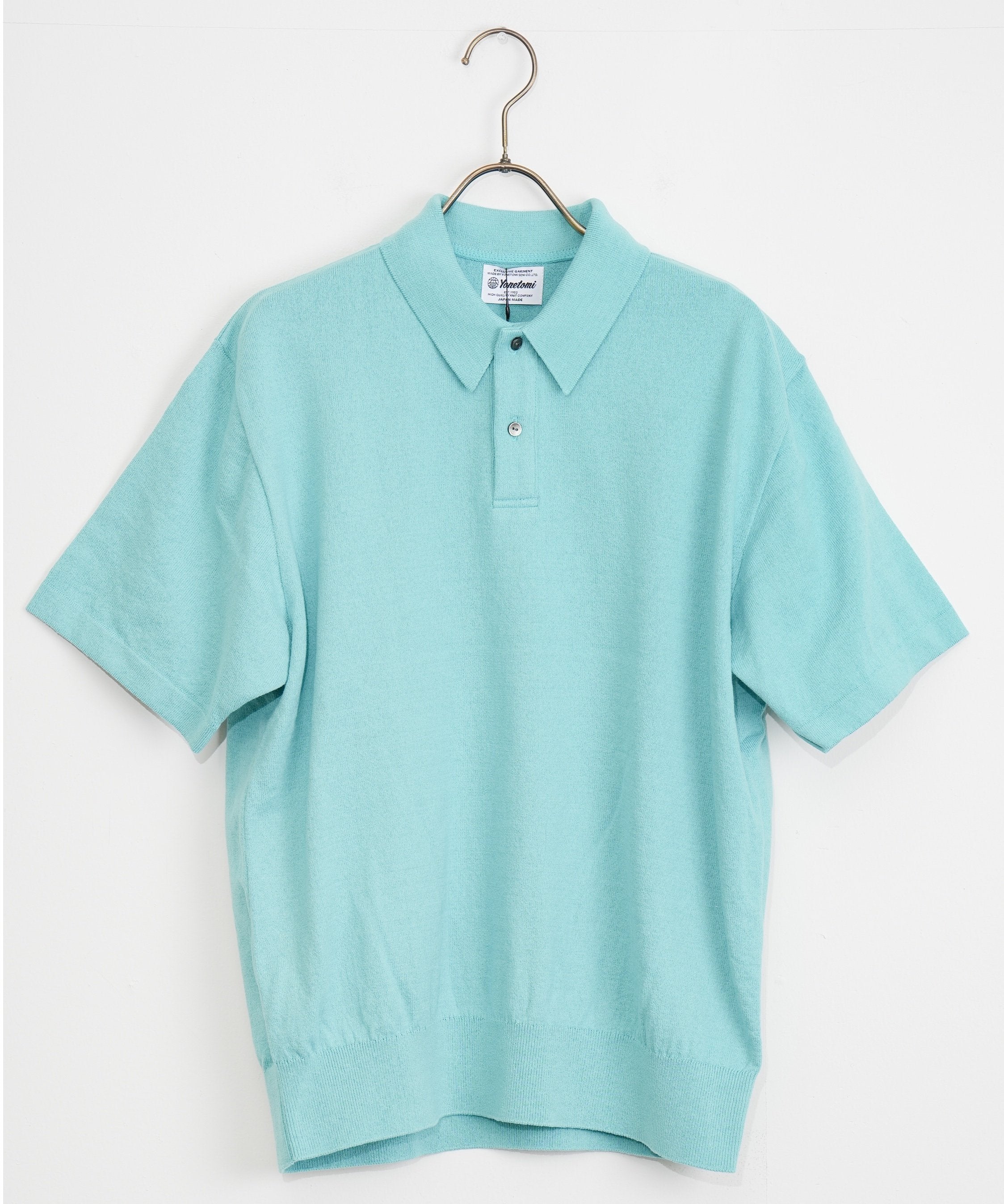 【Yonetomi〈unisex〉】LIGHT WAVE COTTON KNIT P/L_250326005068