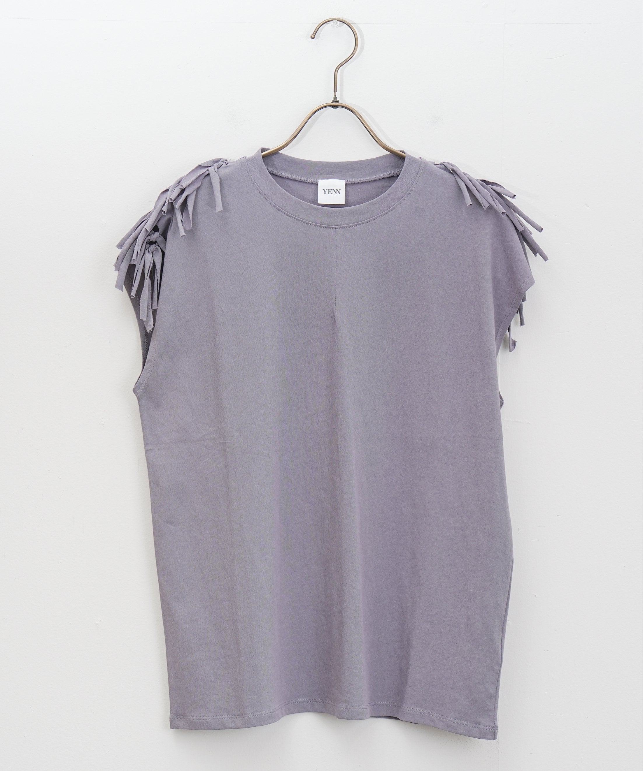 【YENN】ショルダーリボントップス_250405005671