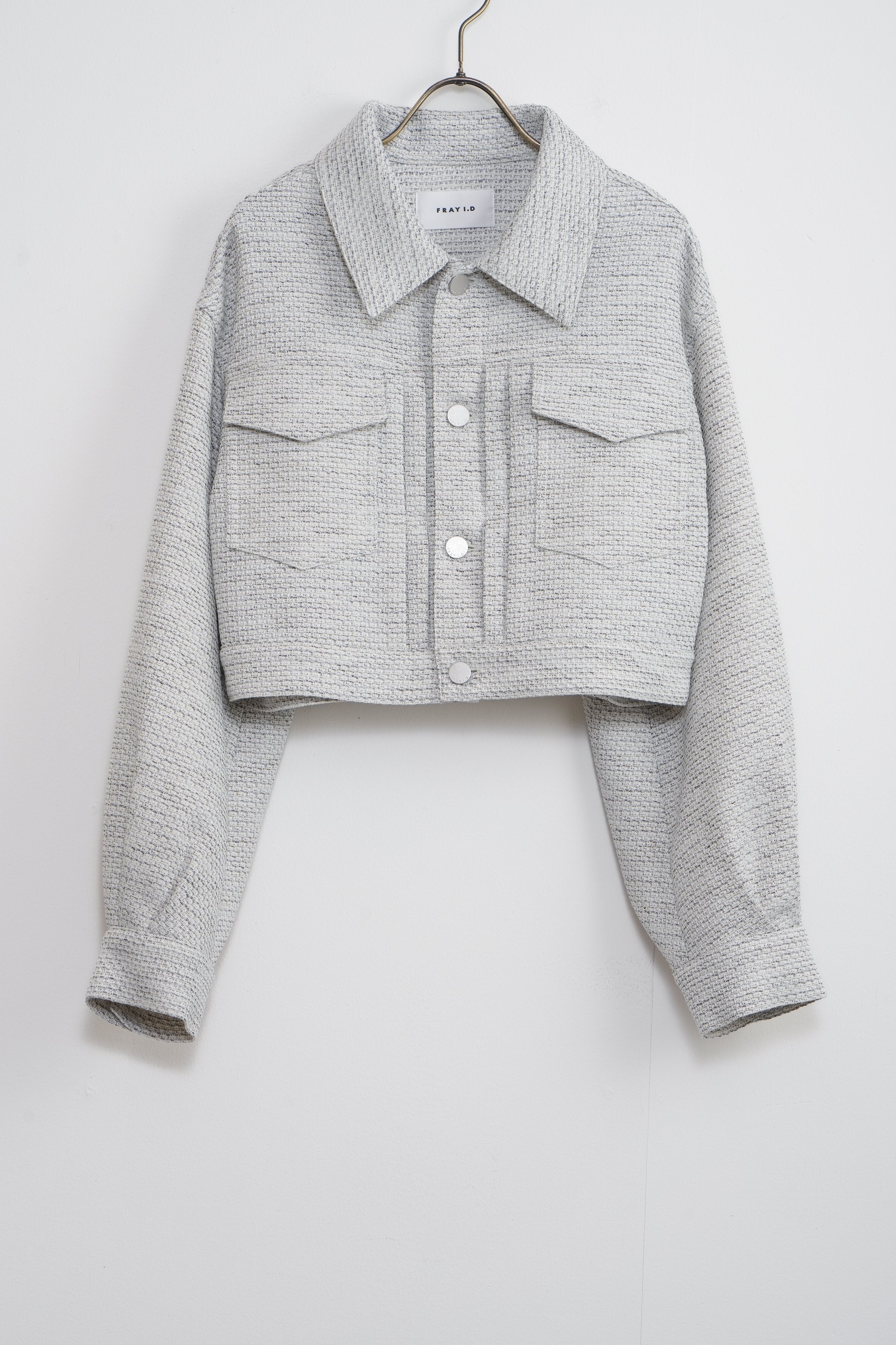 【FRAY I.D】ツィードステンカラージャケット_240308008924