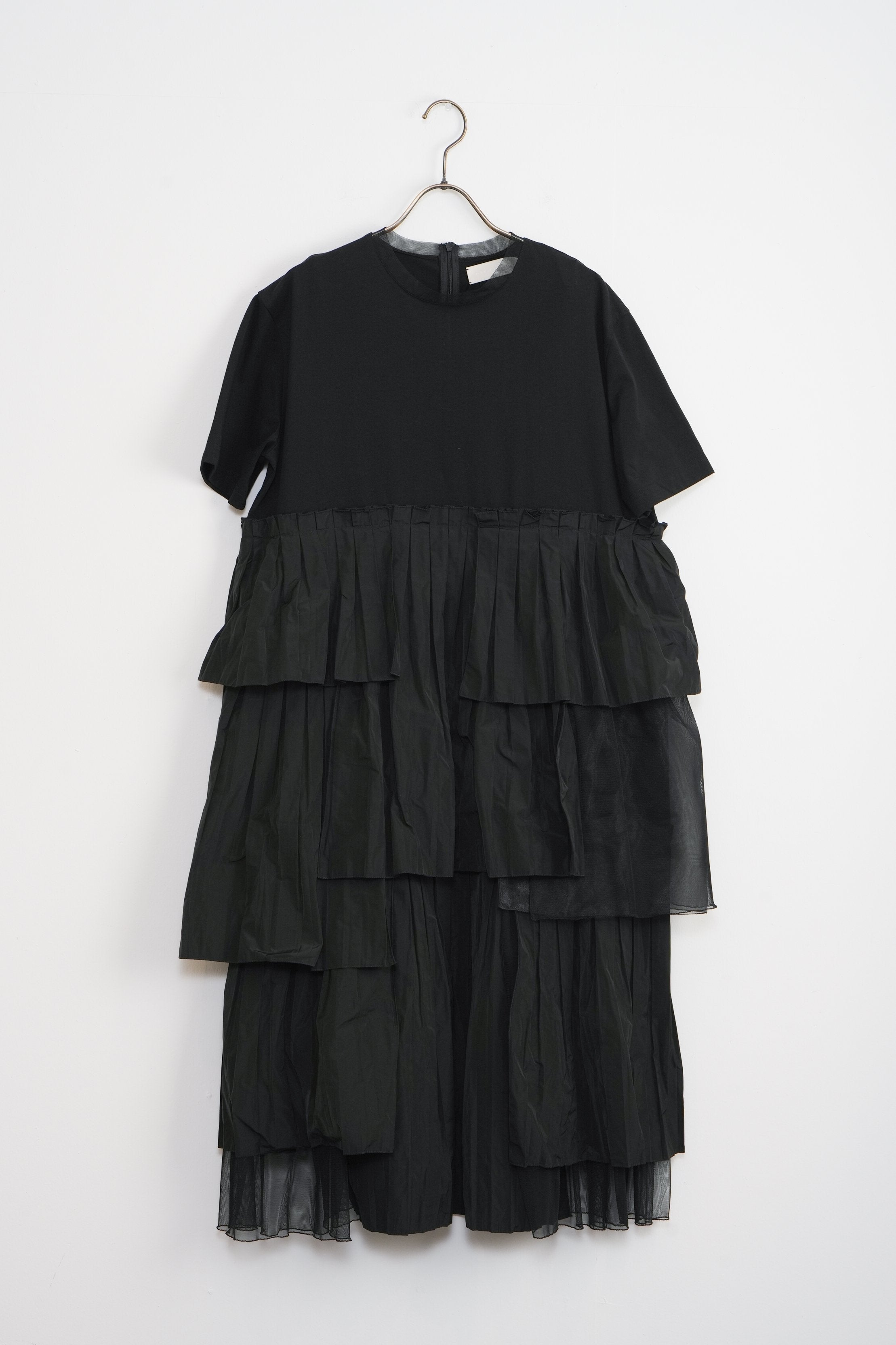 【MARILYN MOON】Raffle pleats layered dress_240404001503