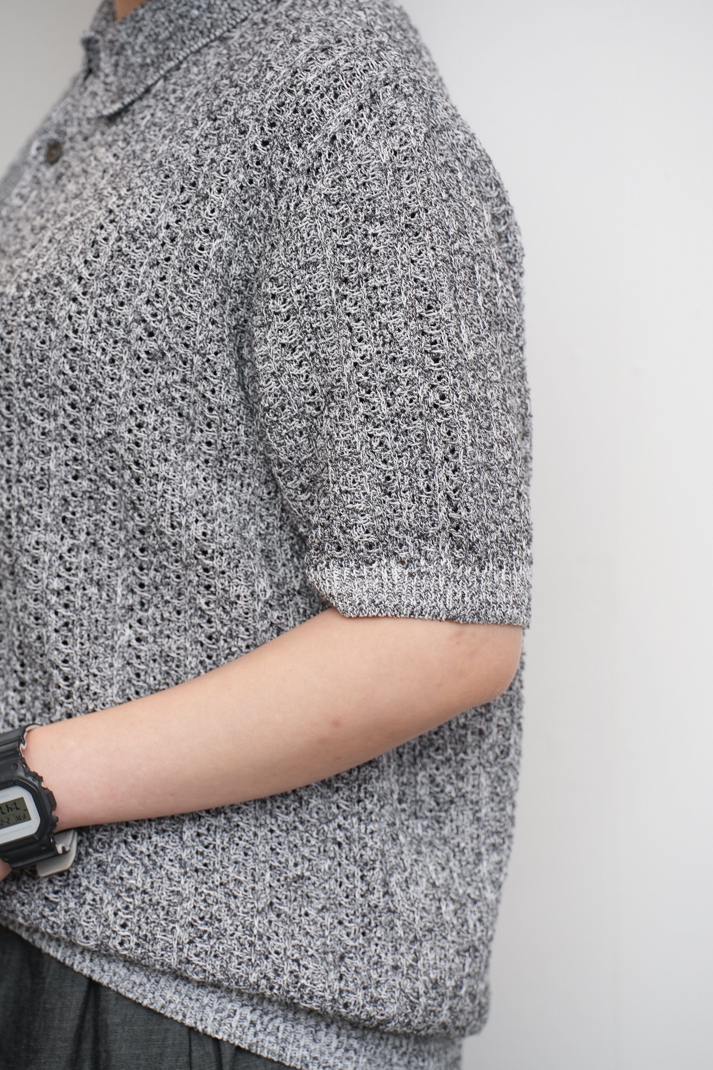 【COOHEM〈men's〉】SHADOW STRIPE KNIT P/L_250228003398