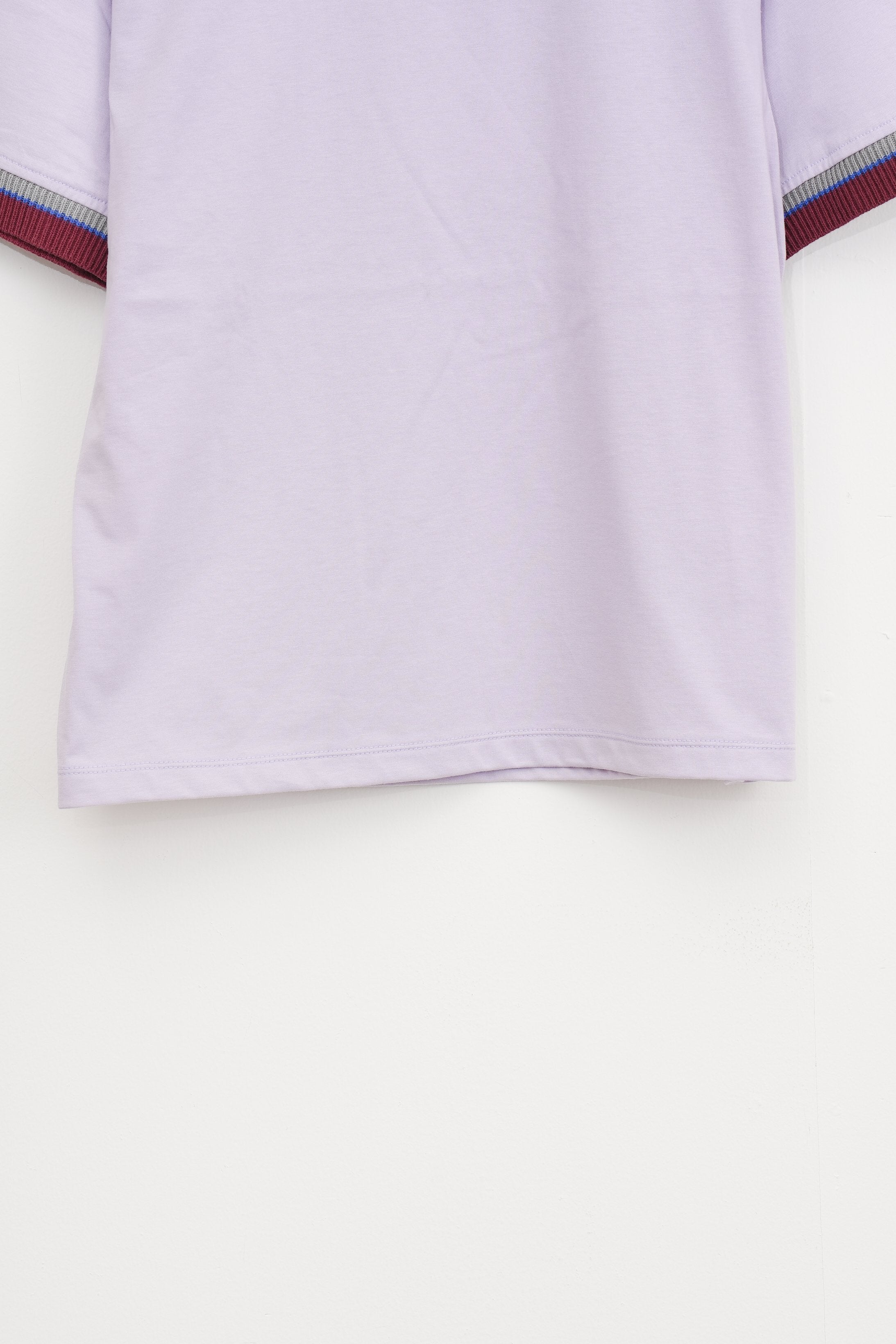 【COOHEM〈women’s〉】KNIT DETAIL RINGER T-SHIRT_250422006840