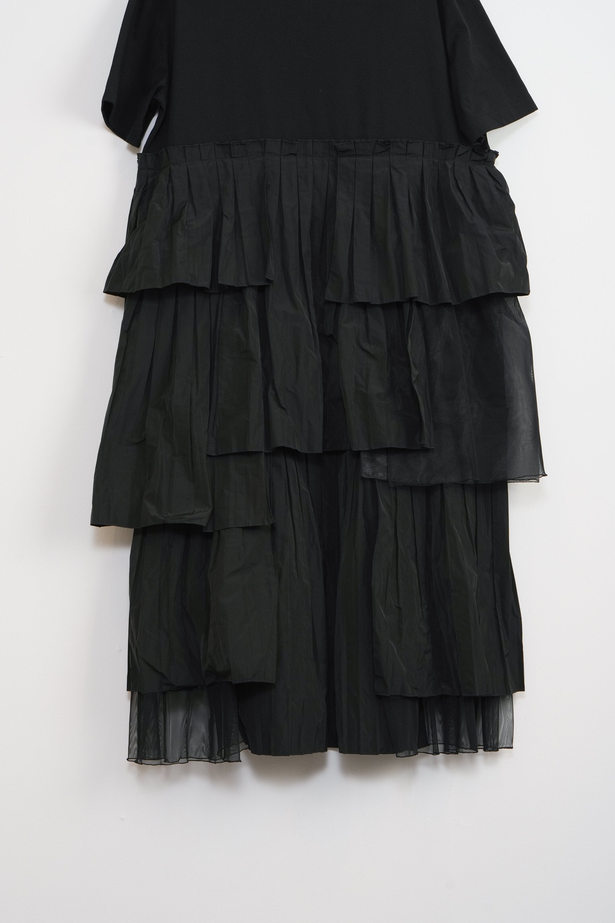 【MARILYN MOON】Raffle pleats layered dress_240404001503