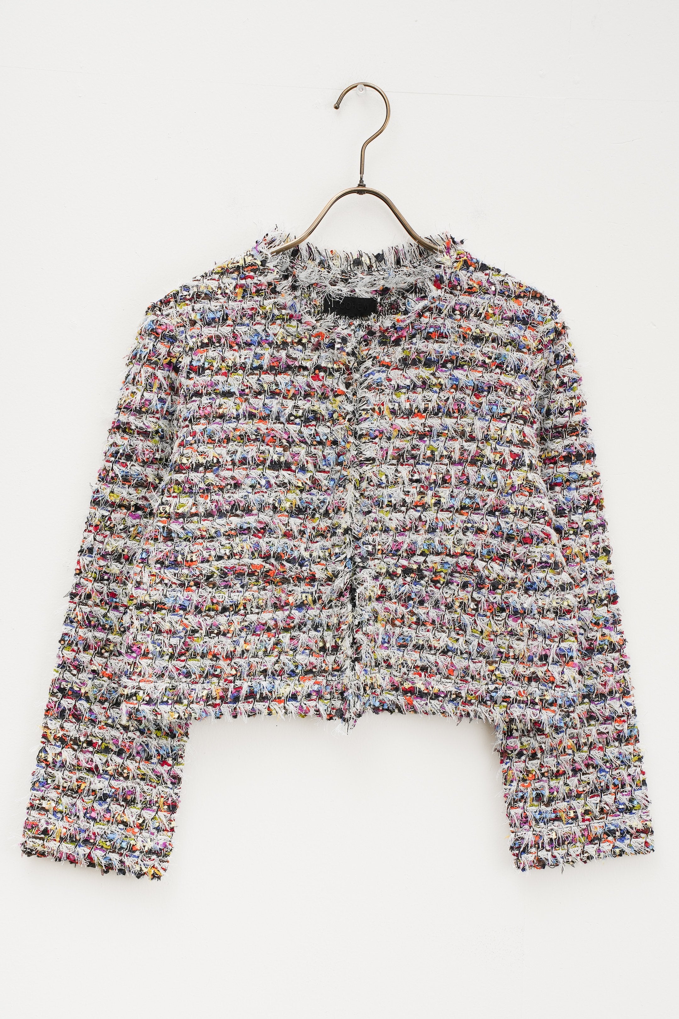 【COOHEM〈women's〉】FEATHER MIX TWEED JACKET_250828004515