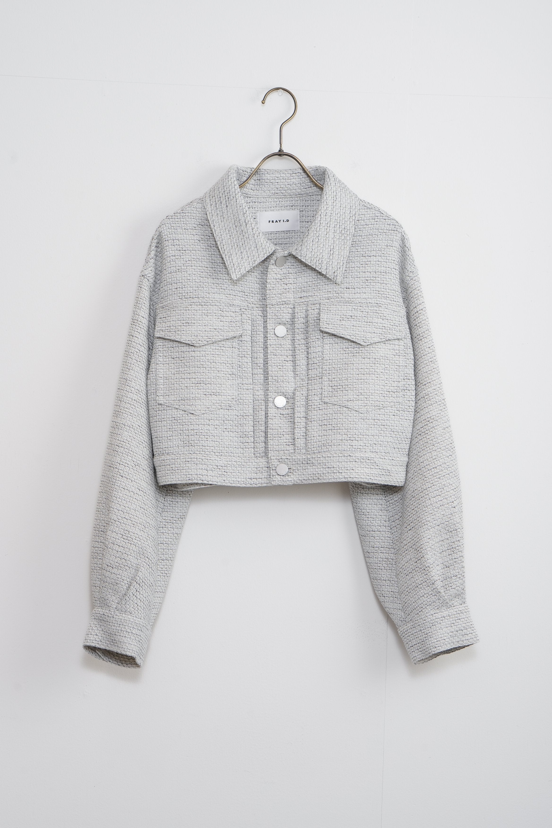 【FRAY I.D】ツィードステンカラージャケット_240308008924