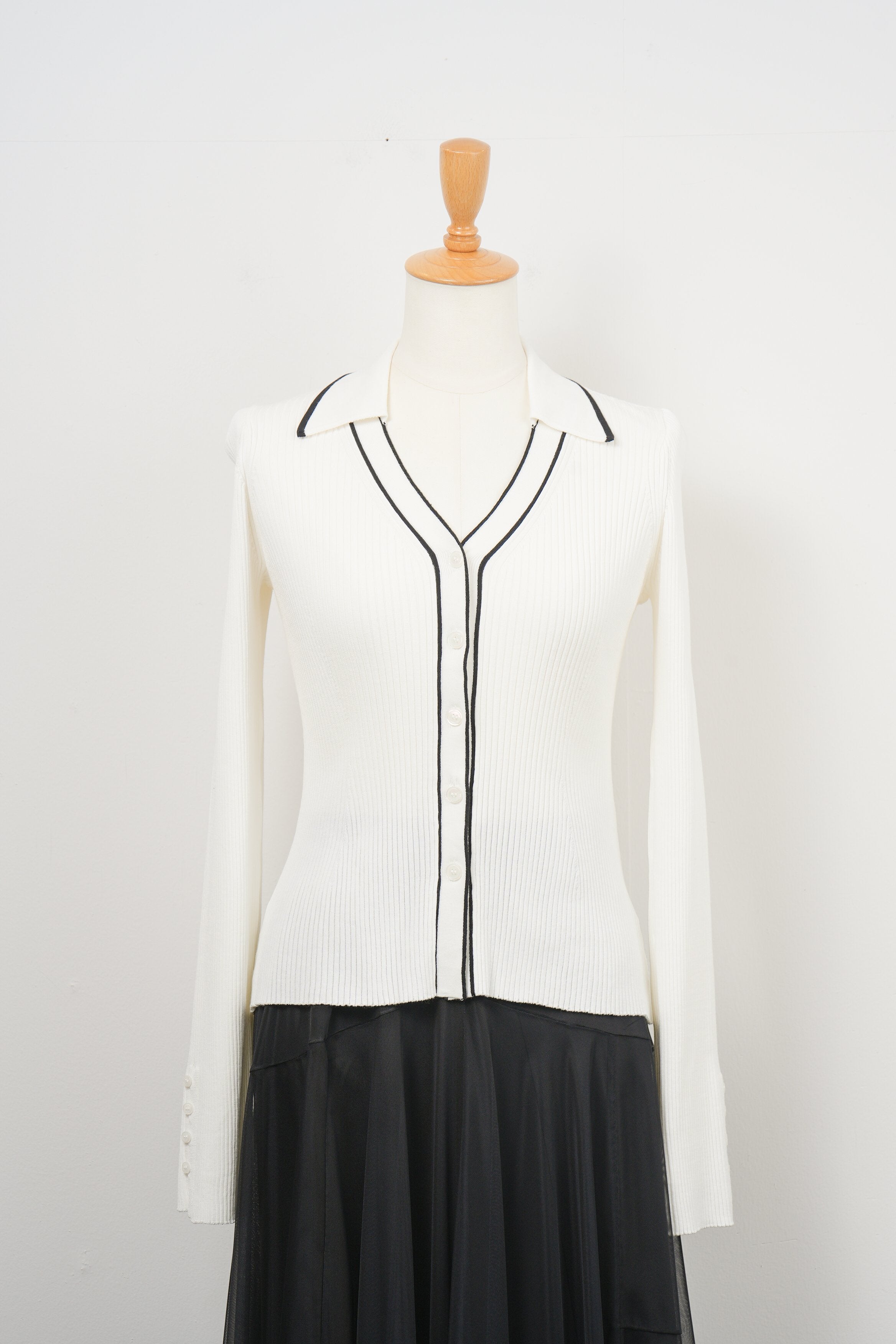 【FRAY I.D】オープンカラーポロセットワンピース_250214002341