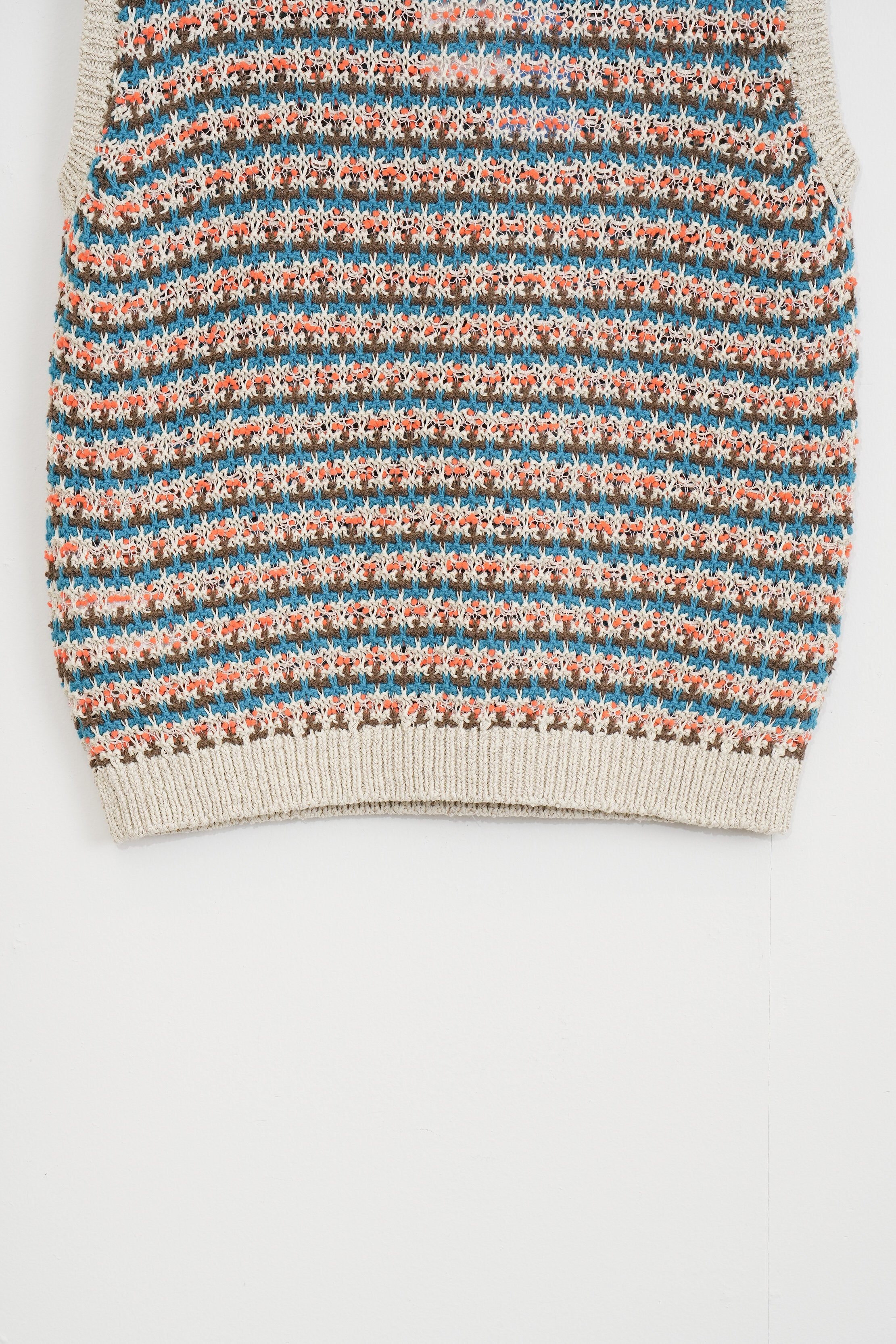 【COOHEM〈men's〉】SUKASHI BORDER KNIT V/T_250326005063