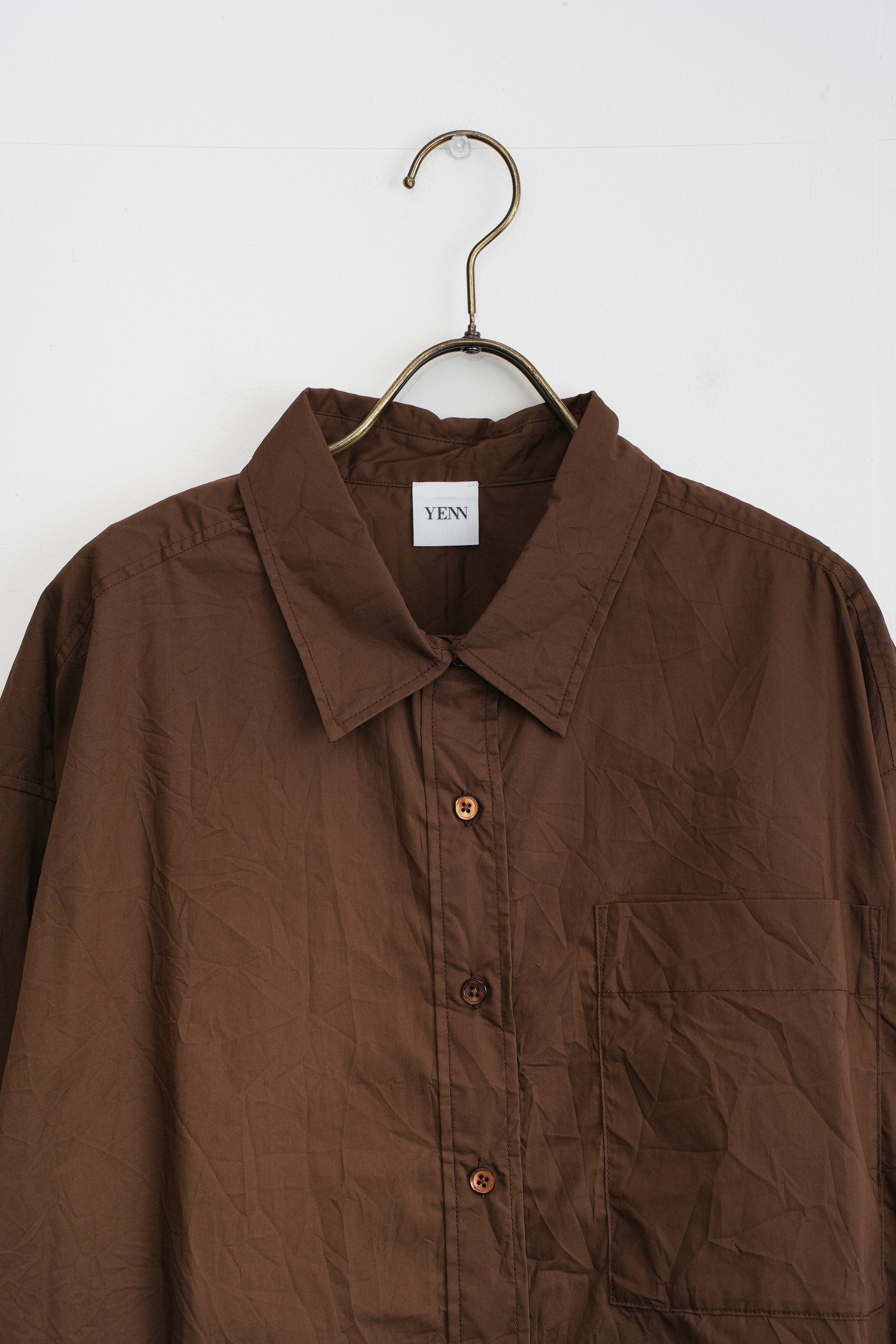 【YENN】WRINKLE BIG SHIRT_250730003035