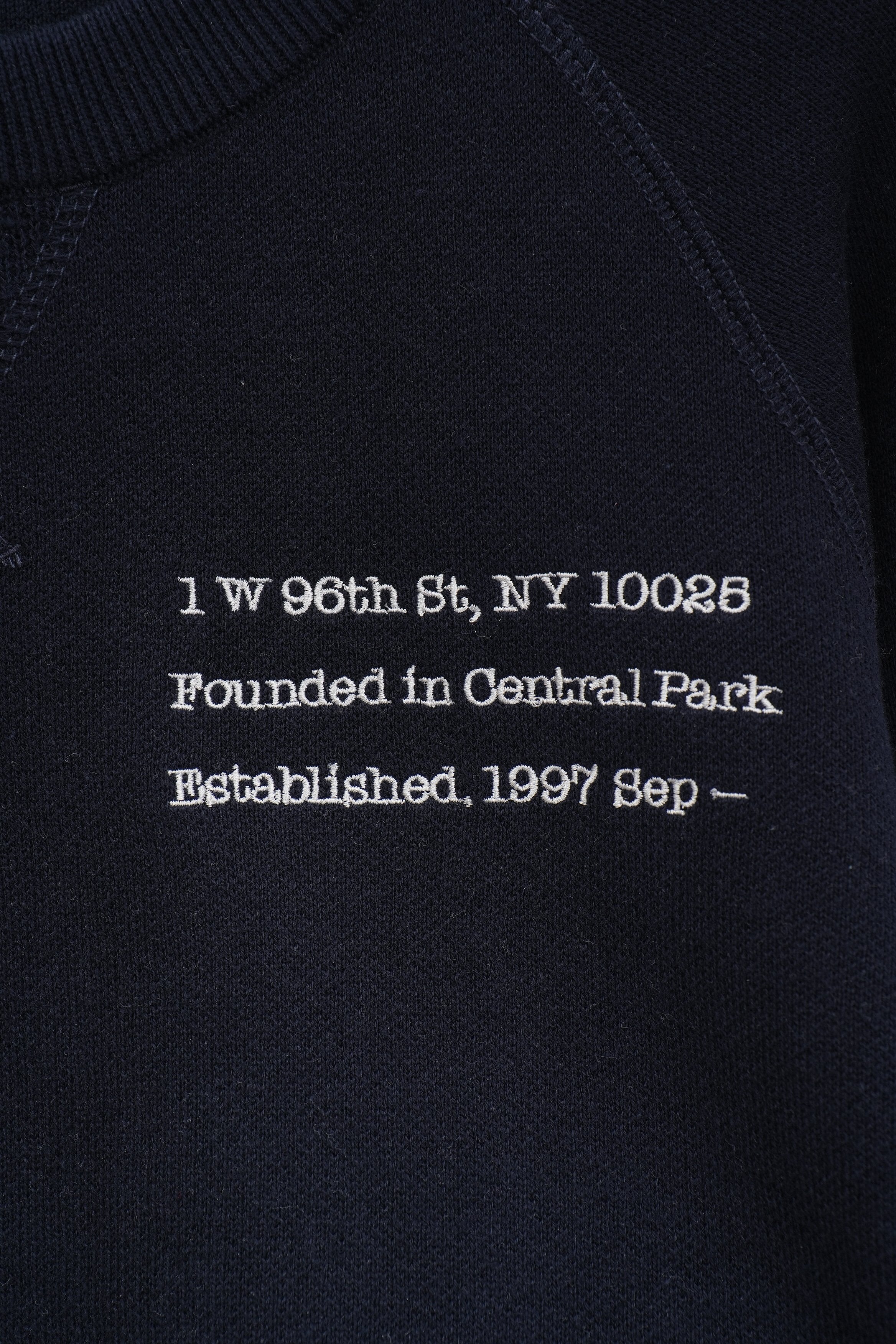 【COCO DEAL】CLUBロゴ刺繍スウェットライクニット_250124001208