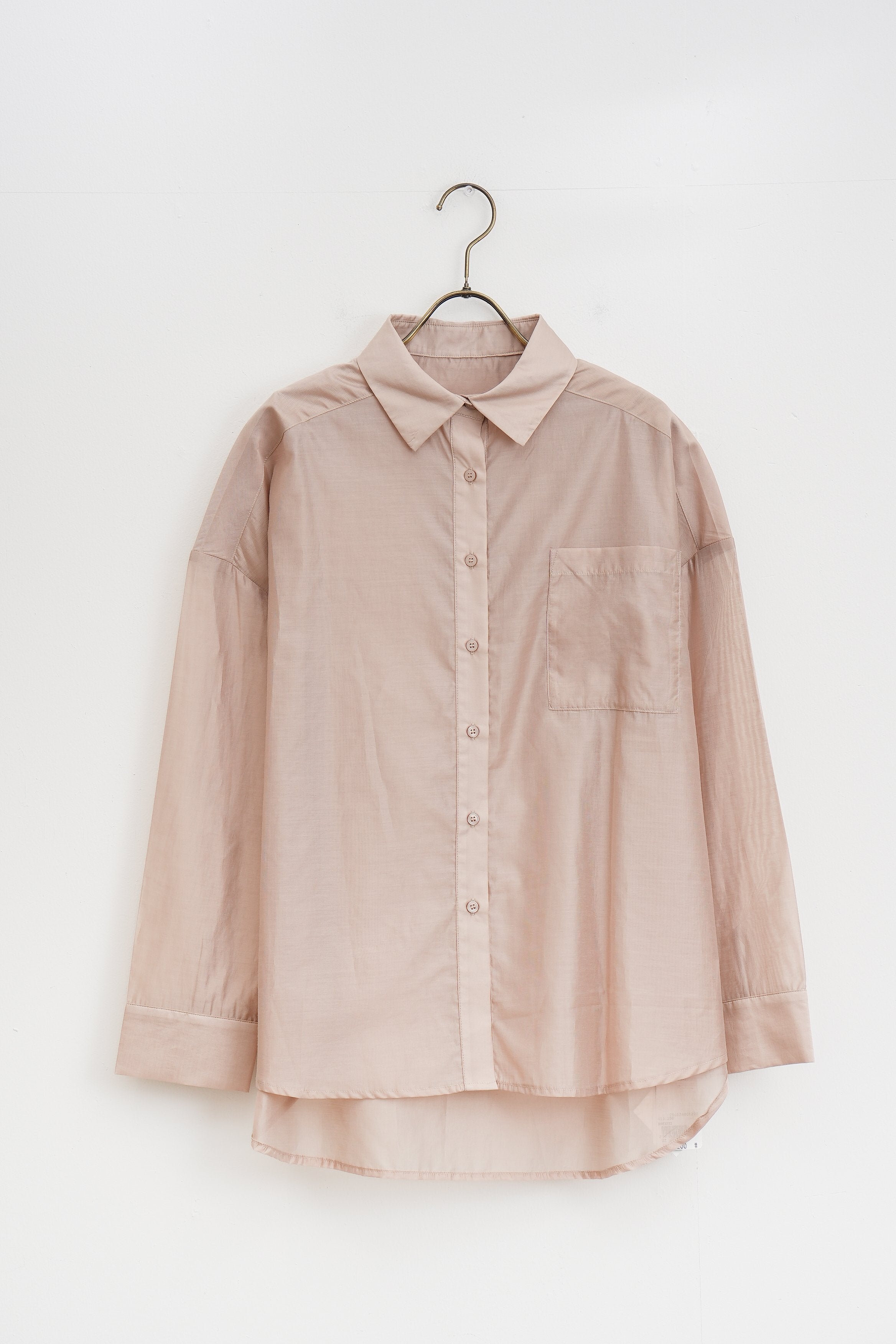 【ROSIEE】 シアーシャツ_250124001200