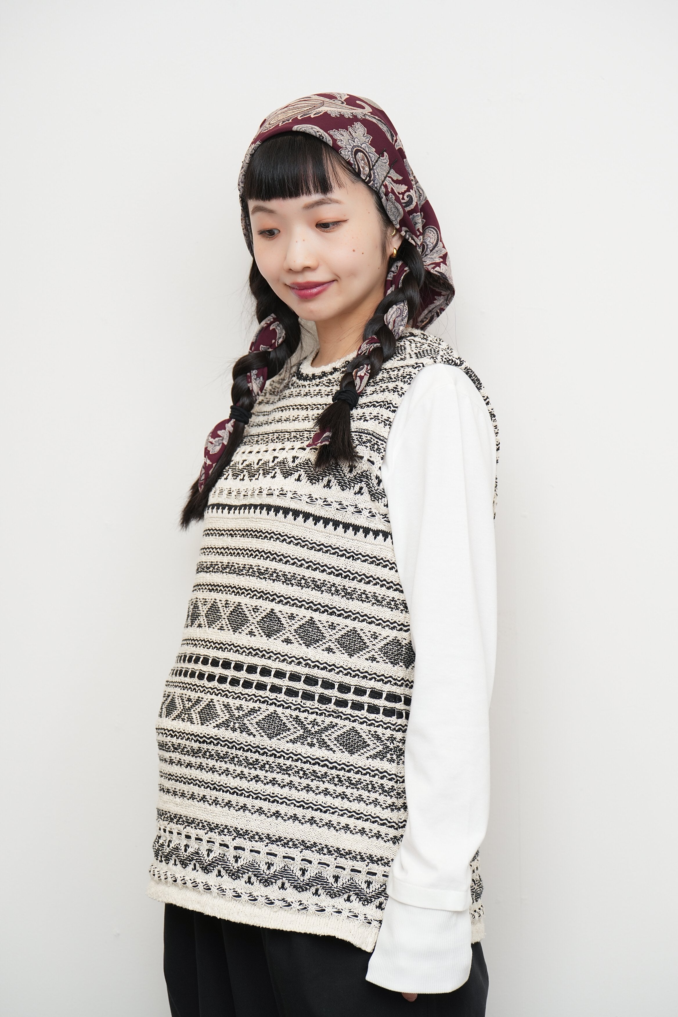 【COOHEM〈women's〉】SUMMER NORWEGIAN KNIT P/O_250326005058