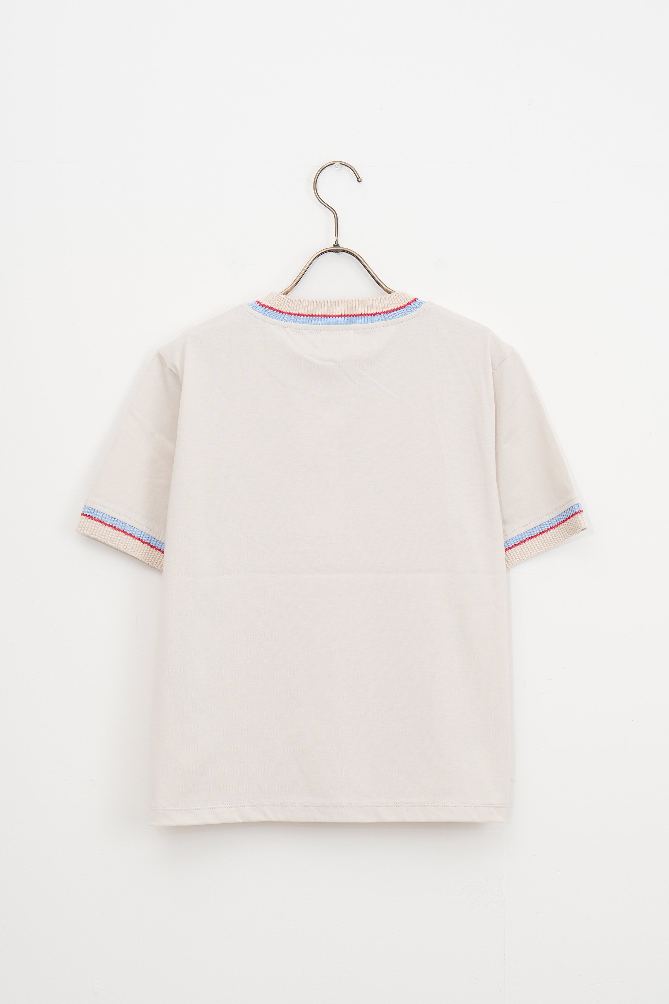 【COOHEM〈women’s〉】KNIT DETAIL RINGER T-SHIRT_250422006840