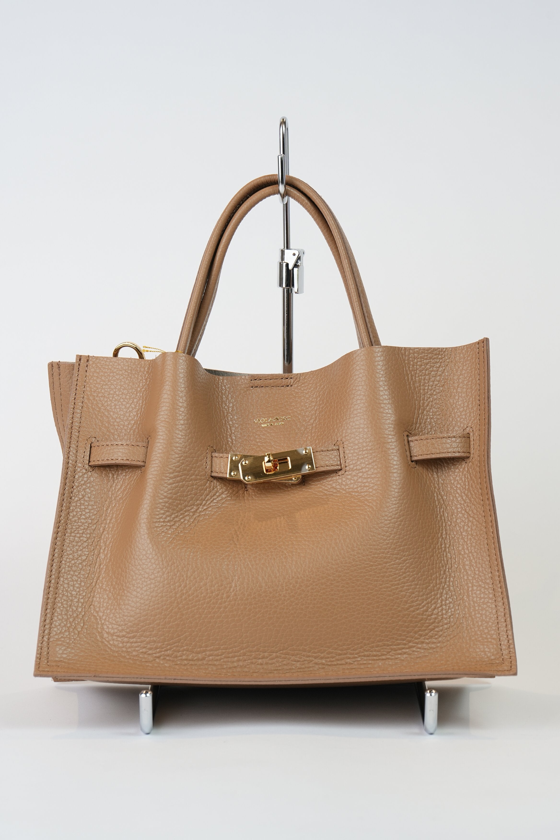 【VIOLAd'ORO】TRERO イタリアンWフェイスレザートートバッグMサイズ_240917003054