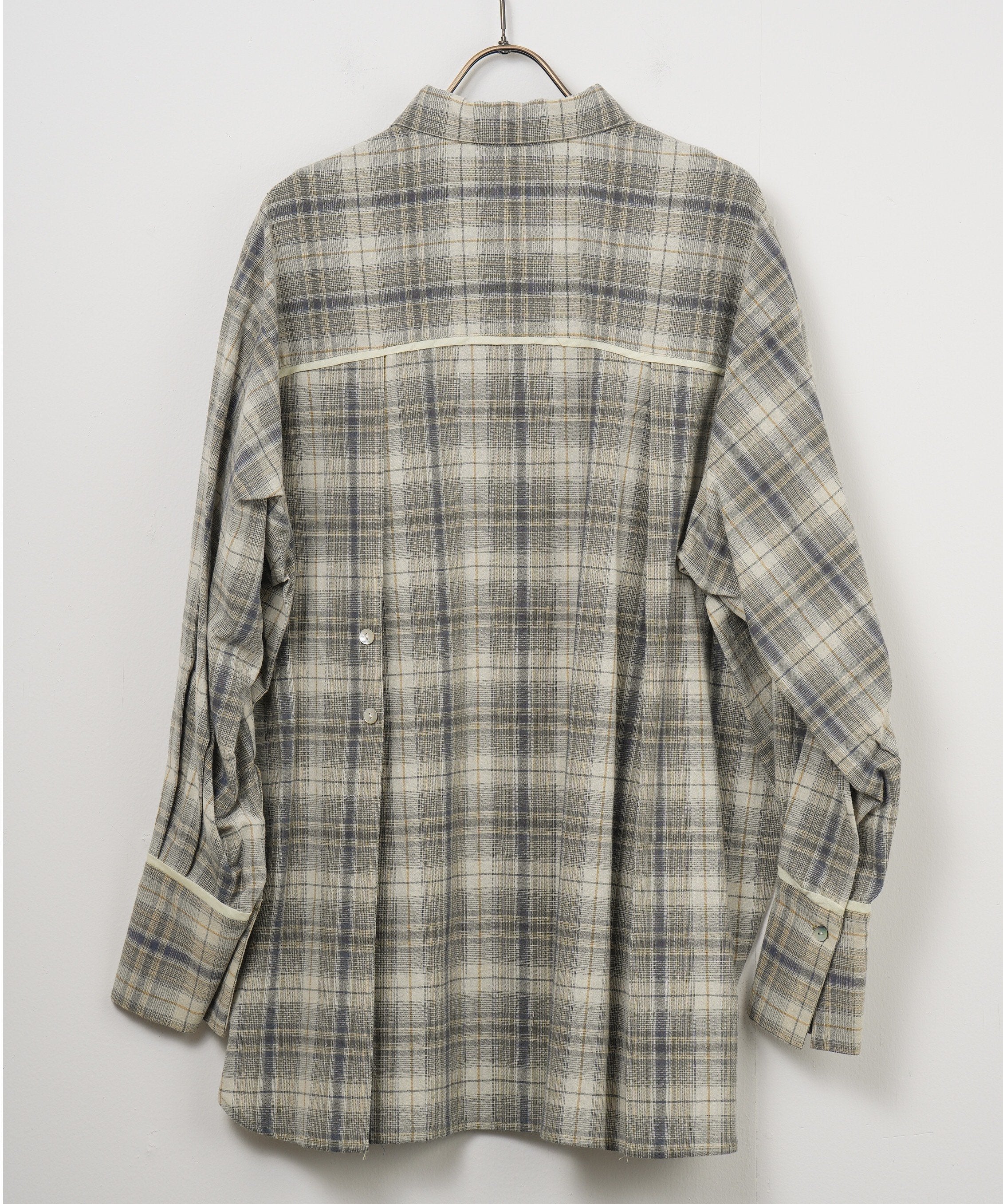 【CHIGNON】チェック2WAYシャツ_250215002387