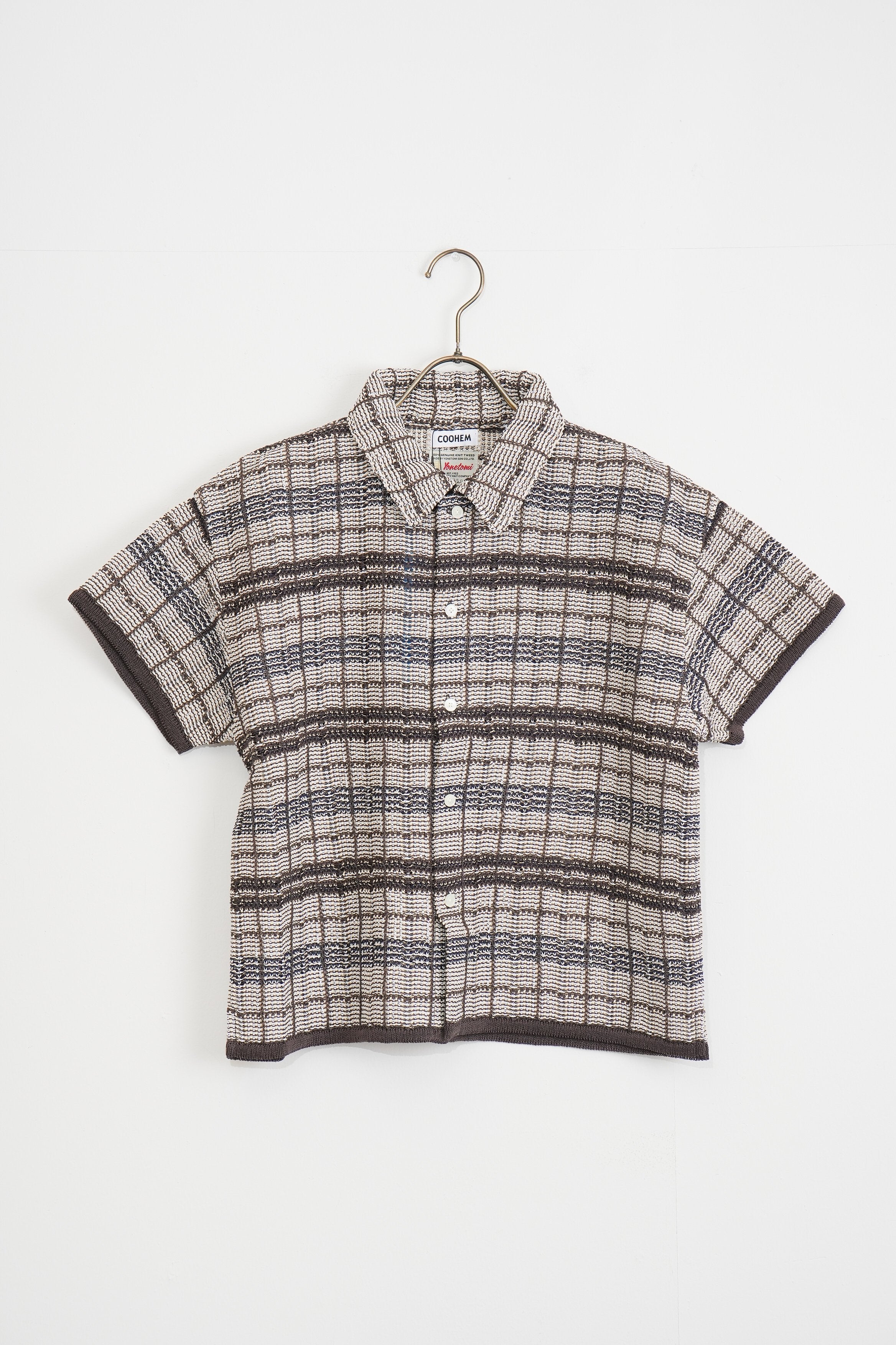 【COOHEM〈women's〉】SUKASHI CHECK TWEED S/T_250326005059