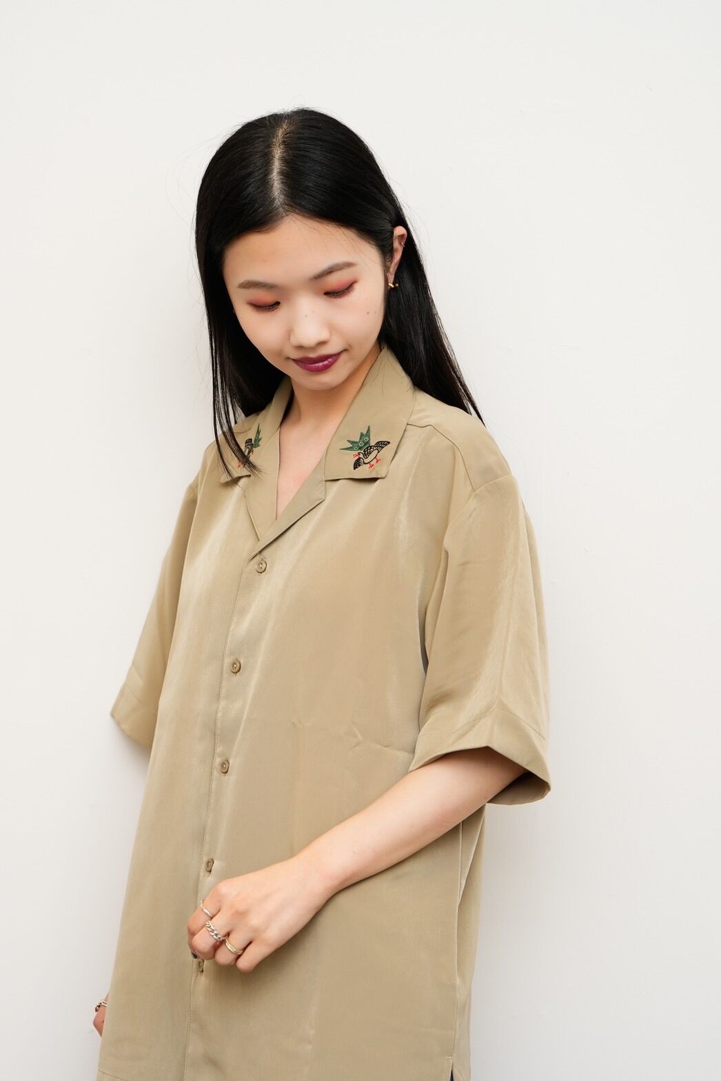 【oryo】オープンカラーシャツ_23920538